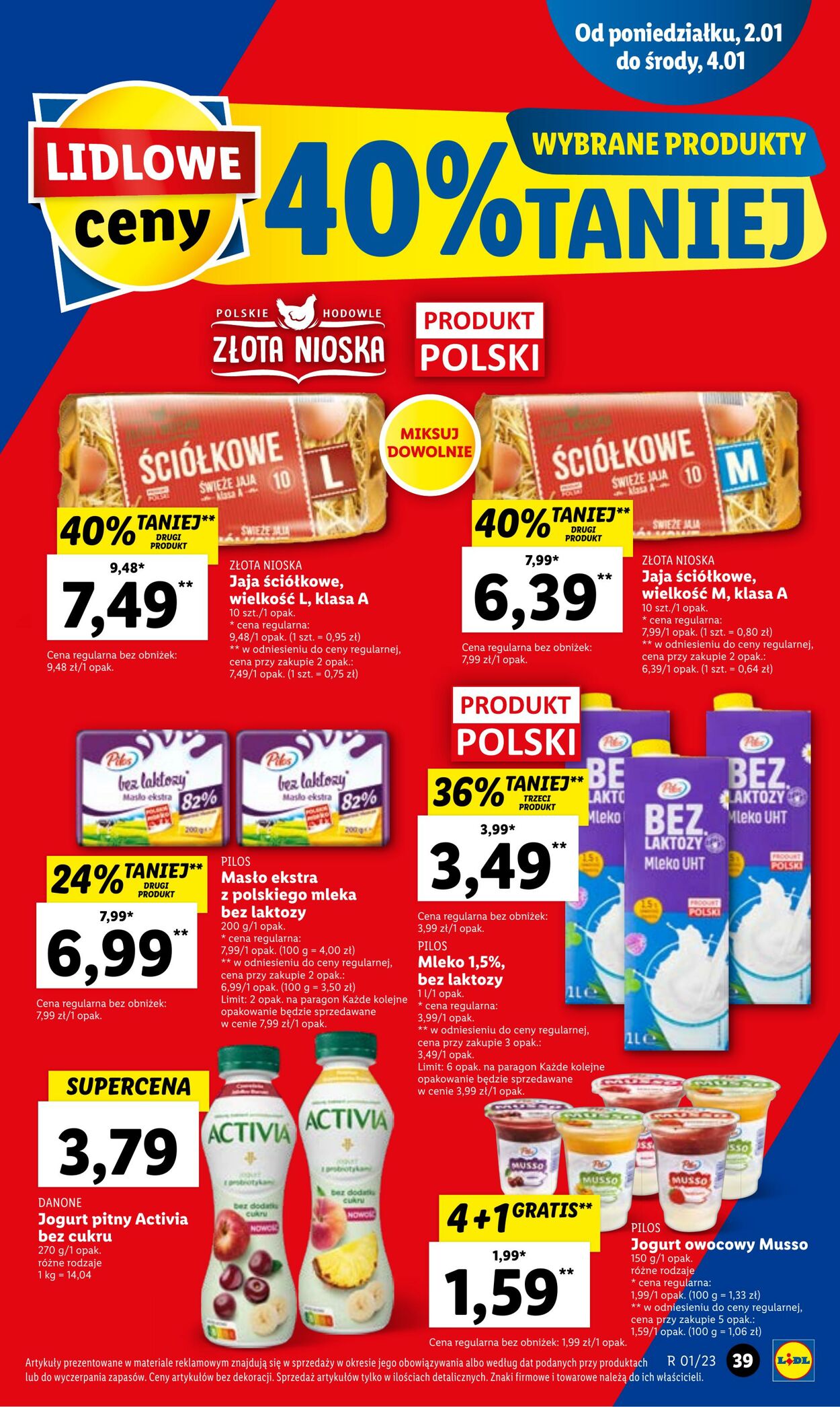 Gazetka Lidl 02.01.2023 - 04.01.2023