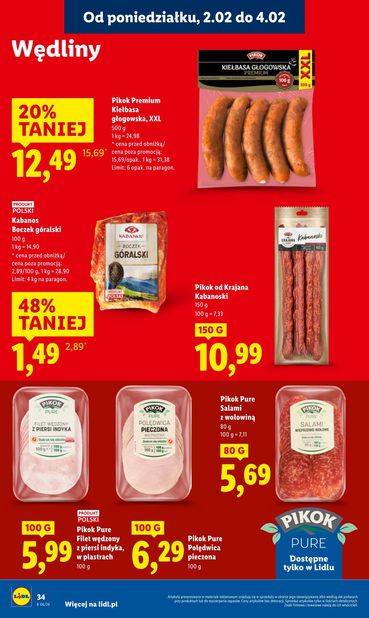 Gazetka Lidl 02.02.2026 - 04.02.2026