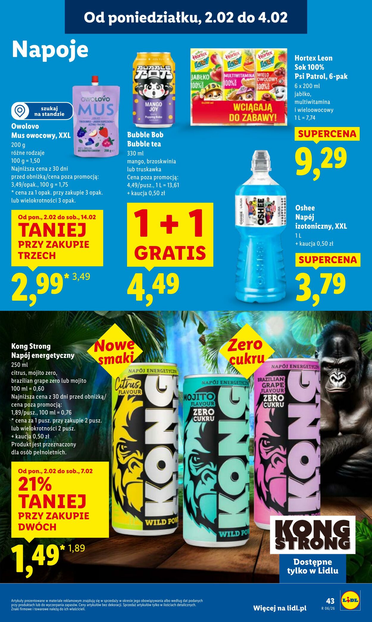 Gazetka Lidl 02.02.2026 - 04.02.2026