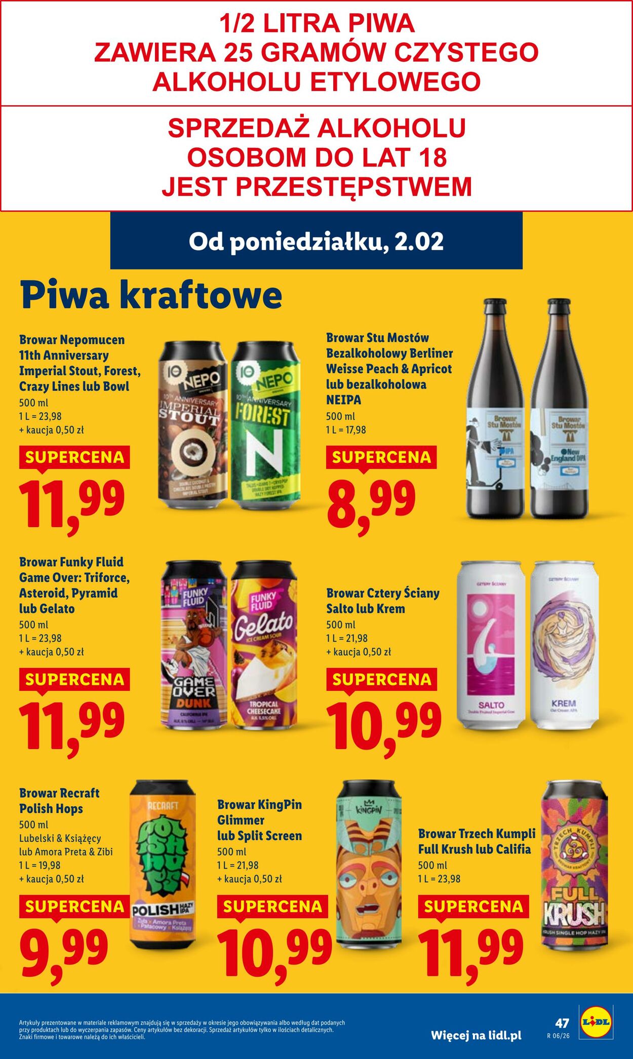 Gazetka Lidl 02.02.2026 - 04.02.2026