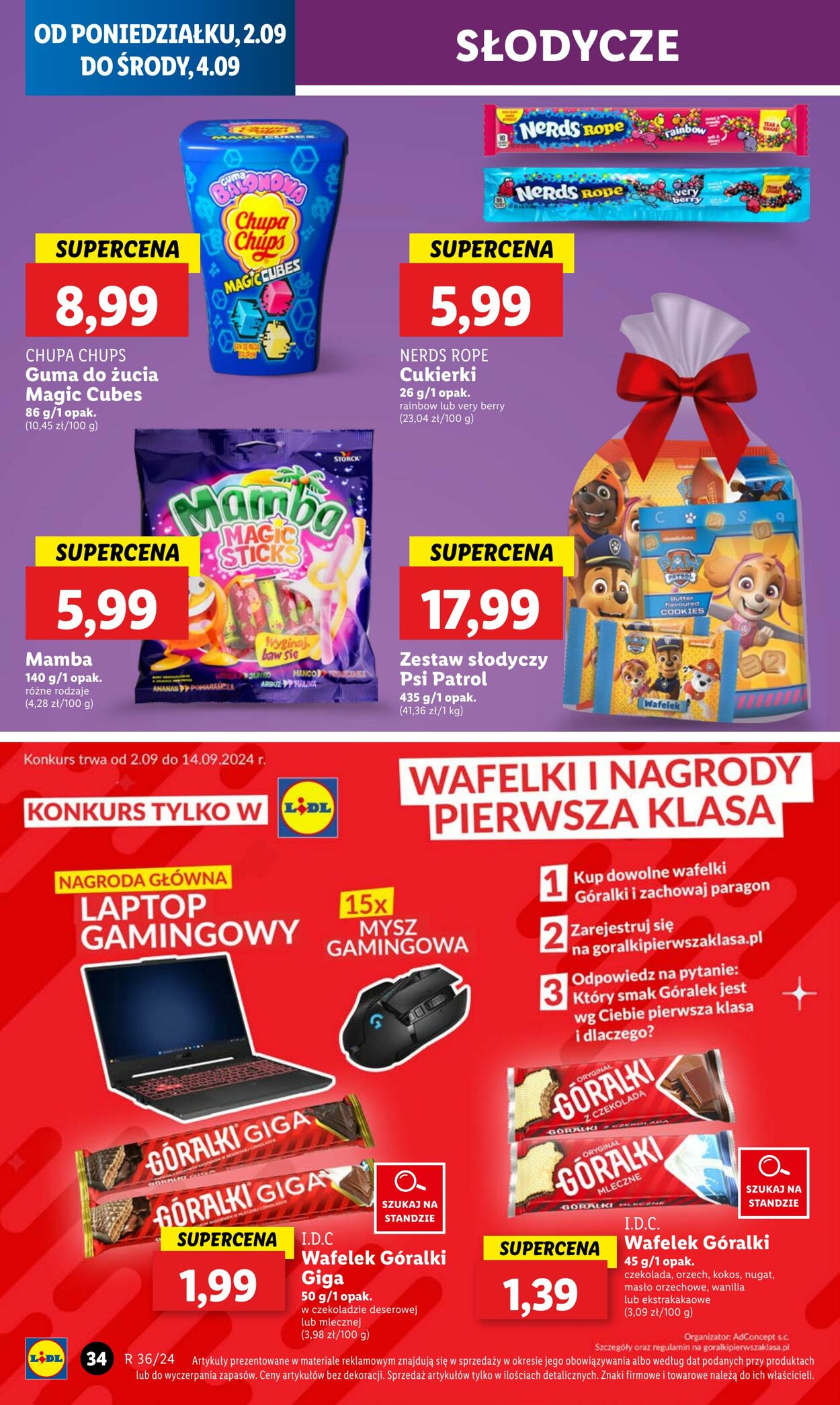 Gazetka Lidl 02.09.2024 - 04.09.2024