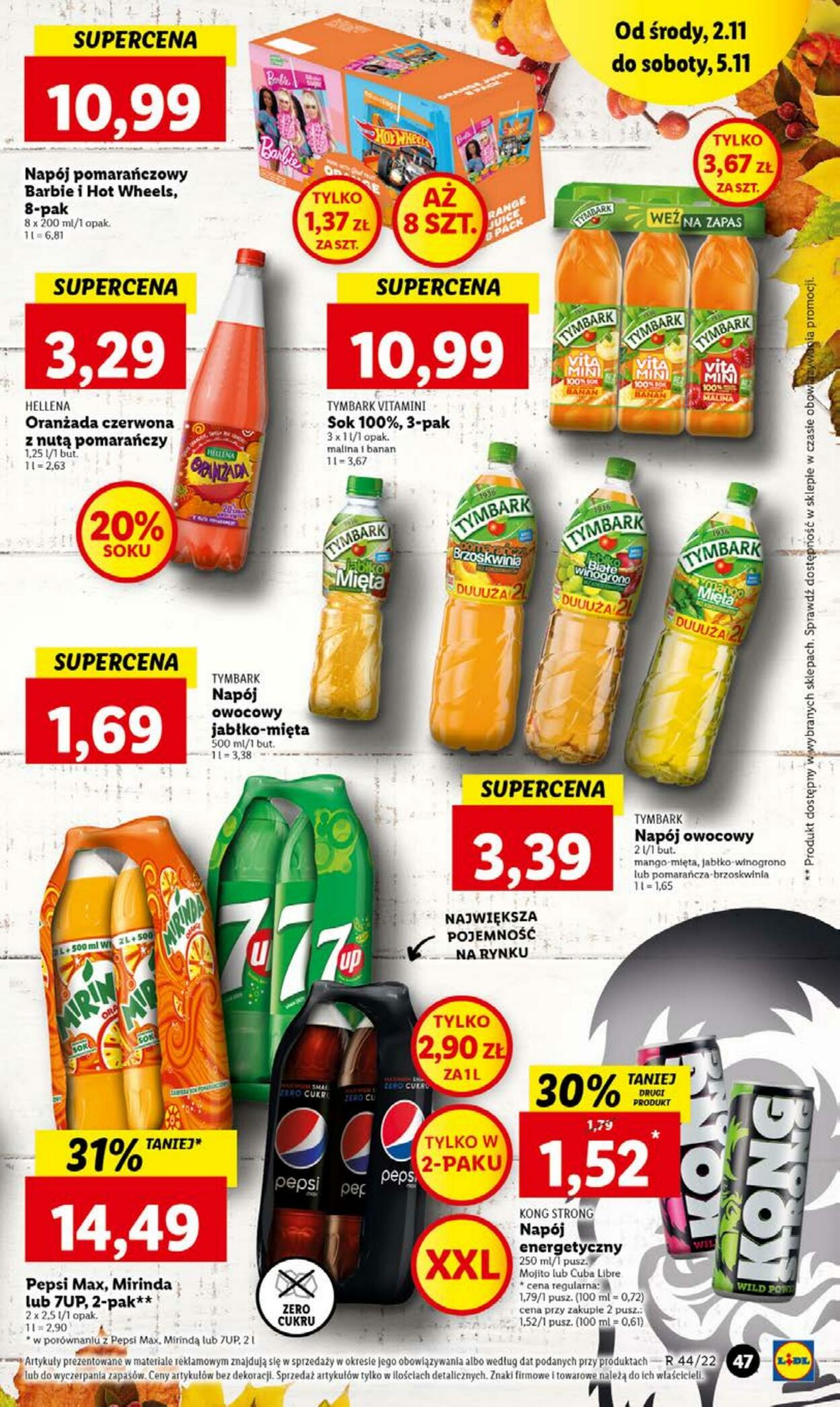 Gazetka Lidl 02.11.2022 - 05.11.2022