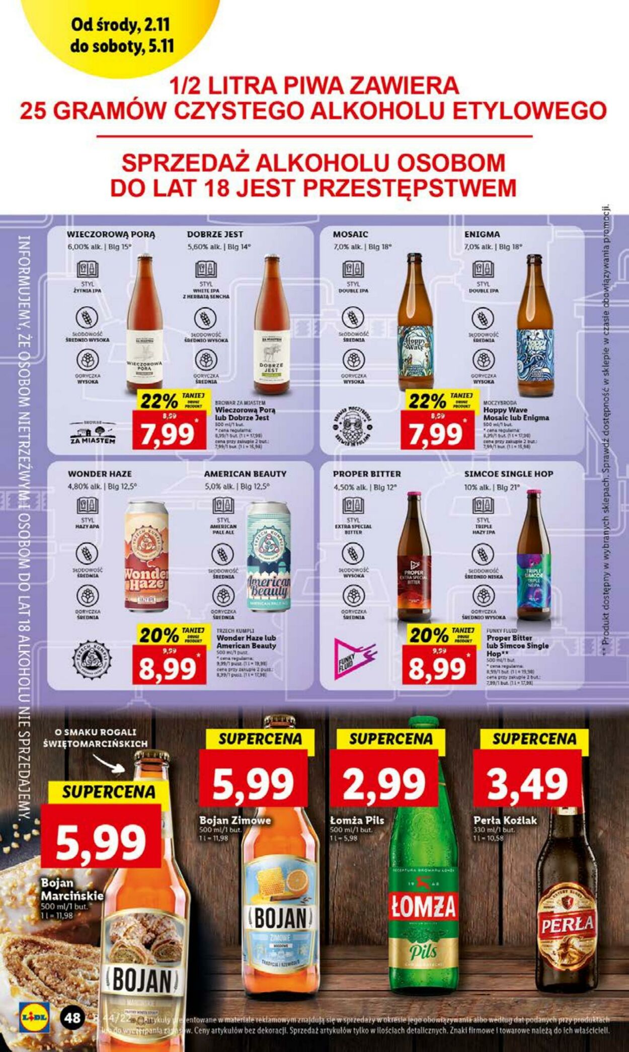 Gazetka Lidl 02.11.2022 - 05.11.2022