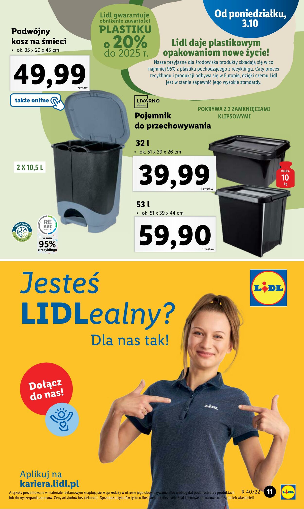 Gazetka Lidl 03.10.2022 - 08.10.2022