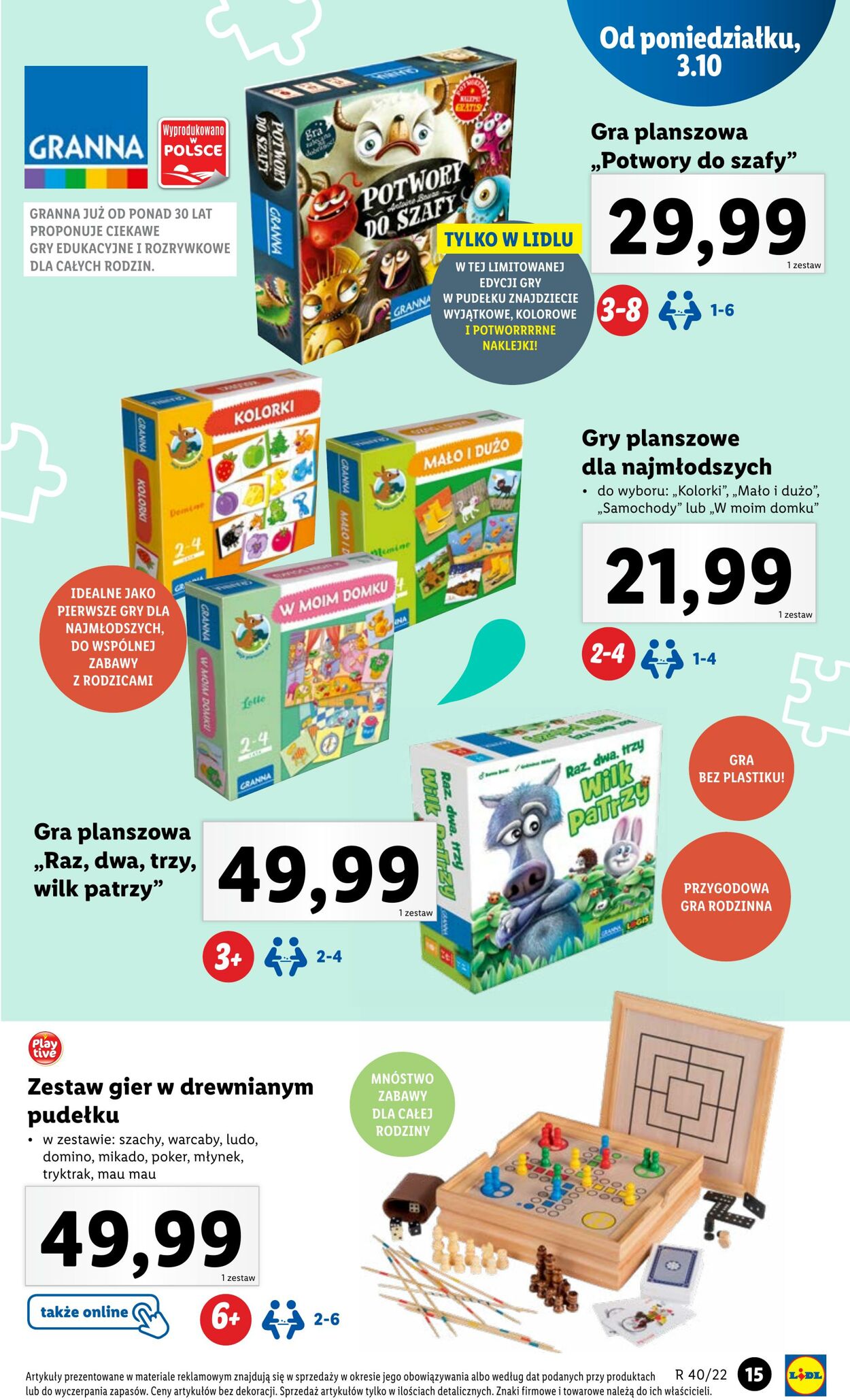 Gazetka Lidl 03.10.2022 - 08.10.2022