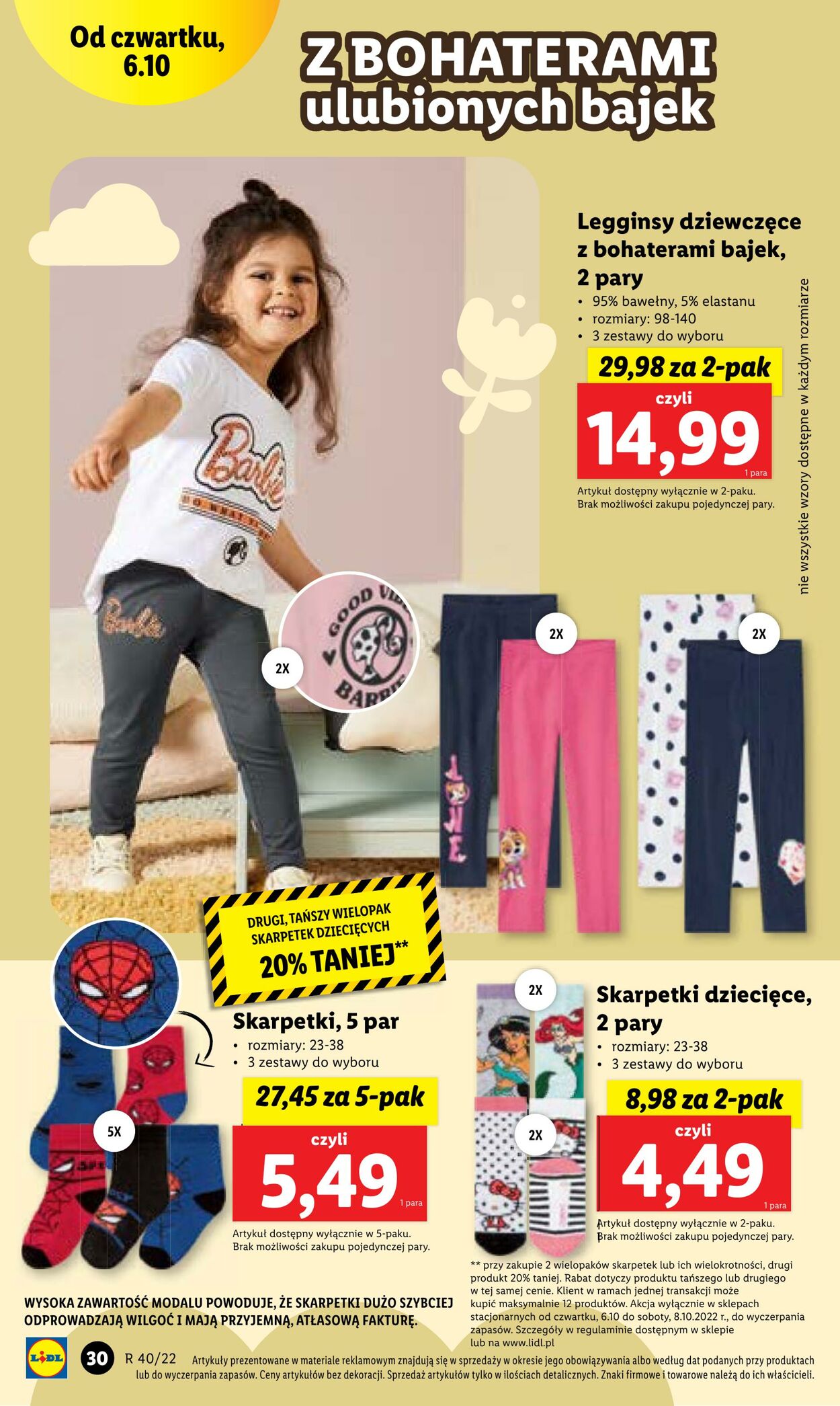 Gazetka Lidl 03.10.2022 - 08.10.2022