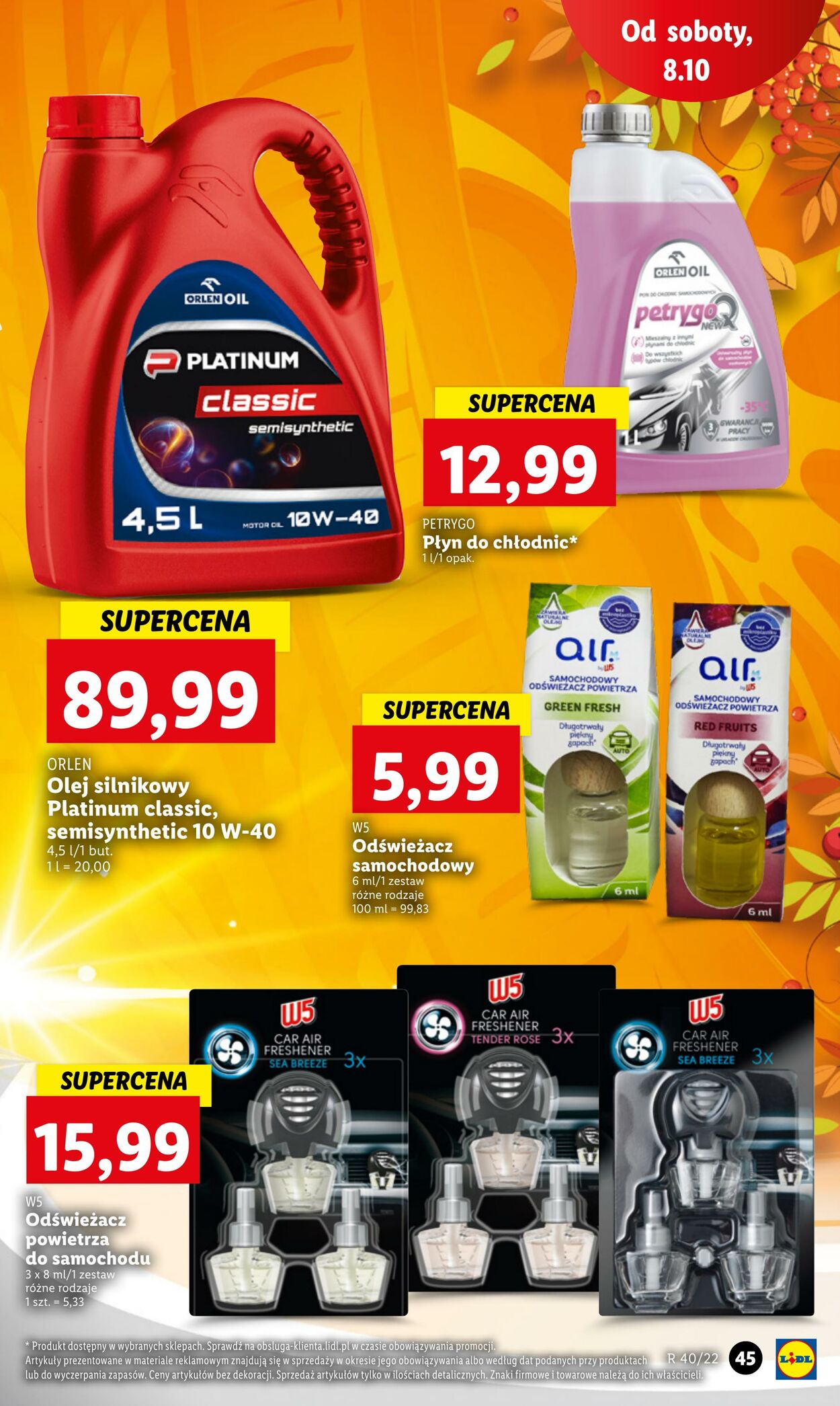 Gazetka Lidl 03.10.2022 - 08.10.2022