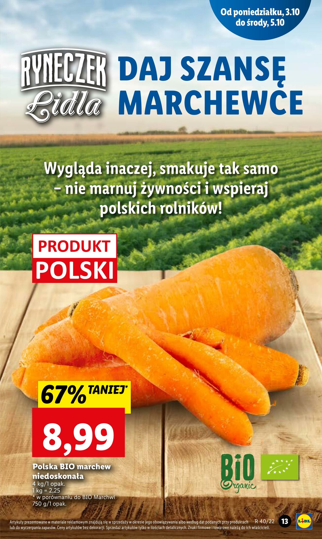 Gazetka Lidl 03.10.2022 - 05.10.2022