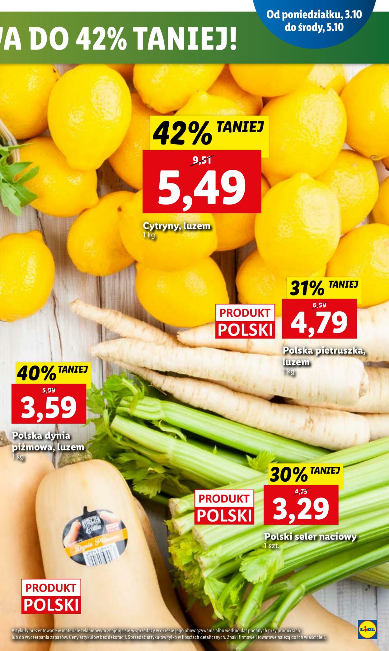 Gazetka Lidl 03.10.2022 - 05.10.2022