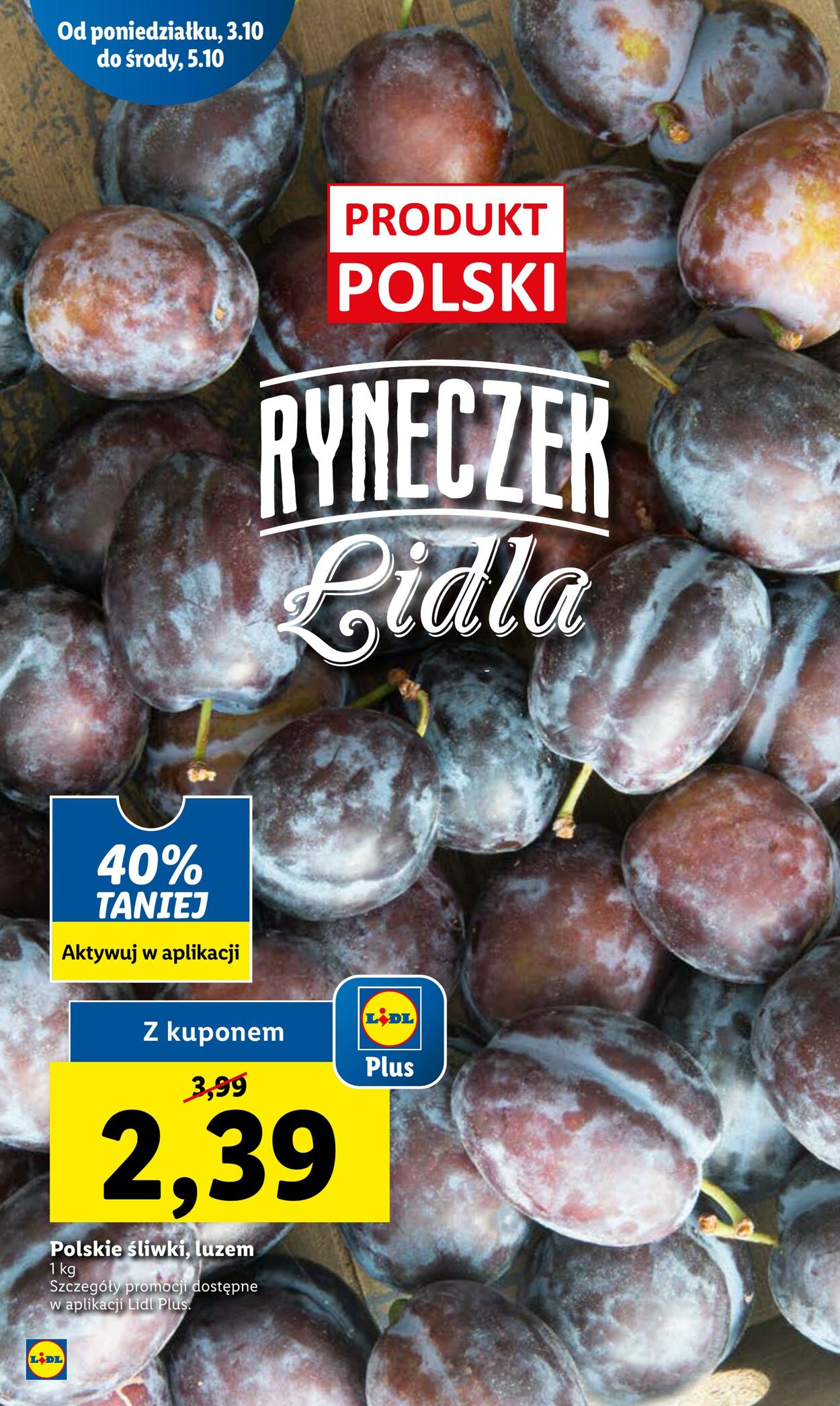 Gazetka Lidl 03.10.2022 - 05.10.2022