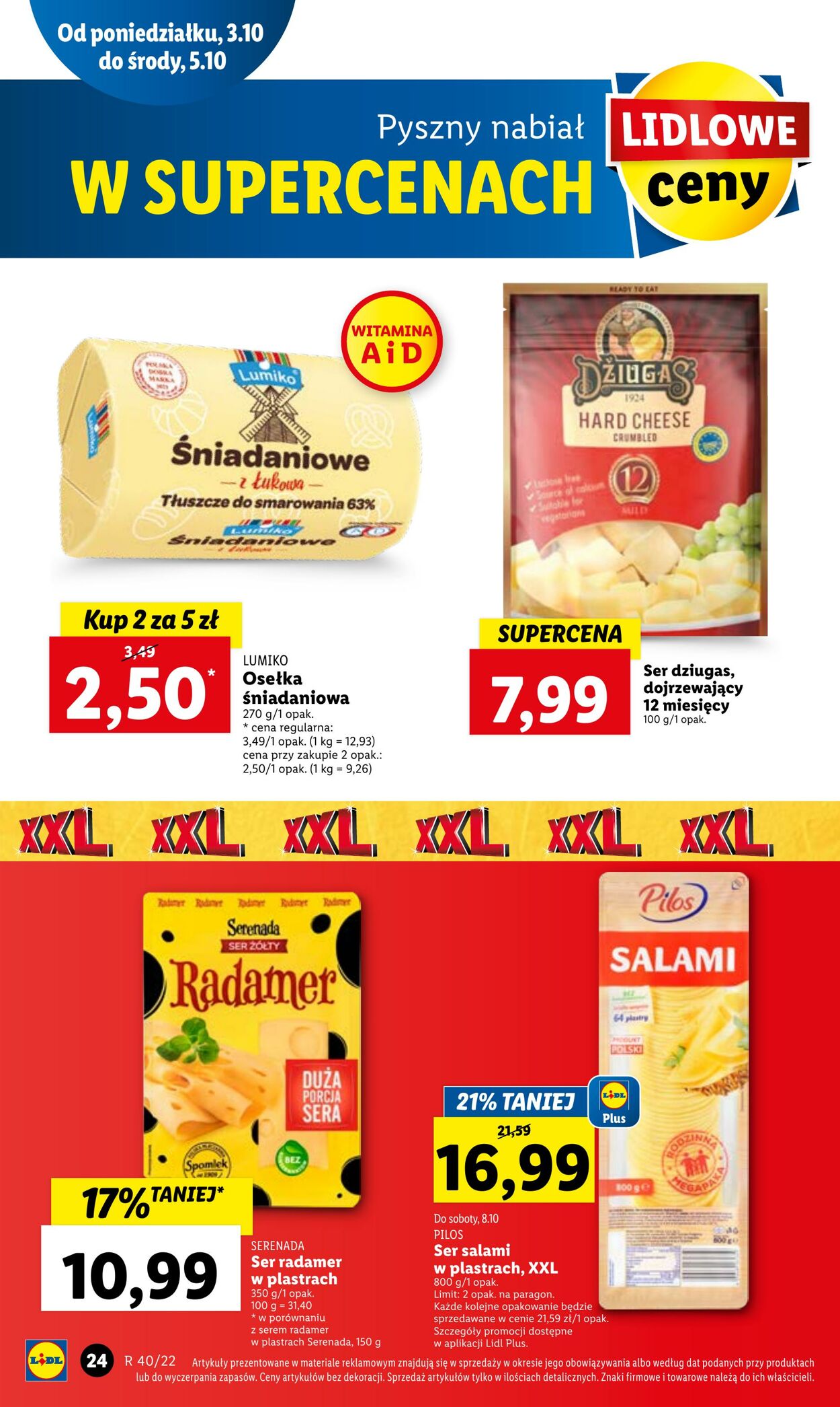 Gazetka Lidl 03.10.2022 - 05.10.2022