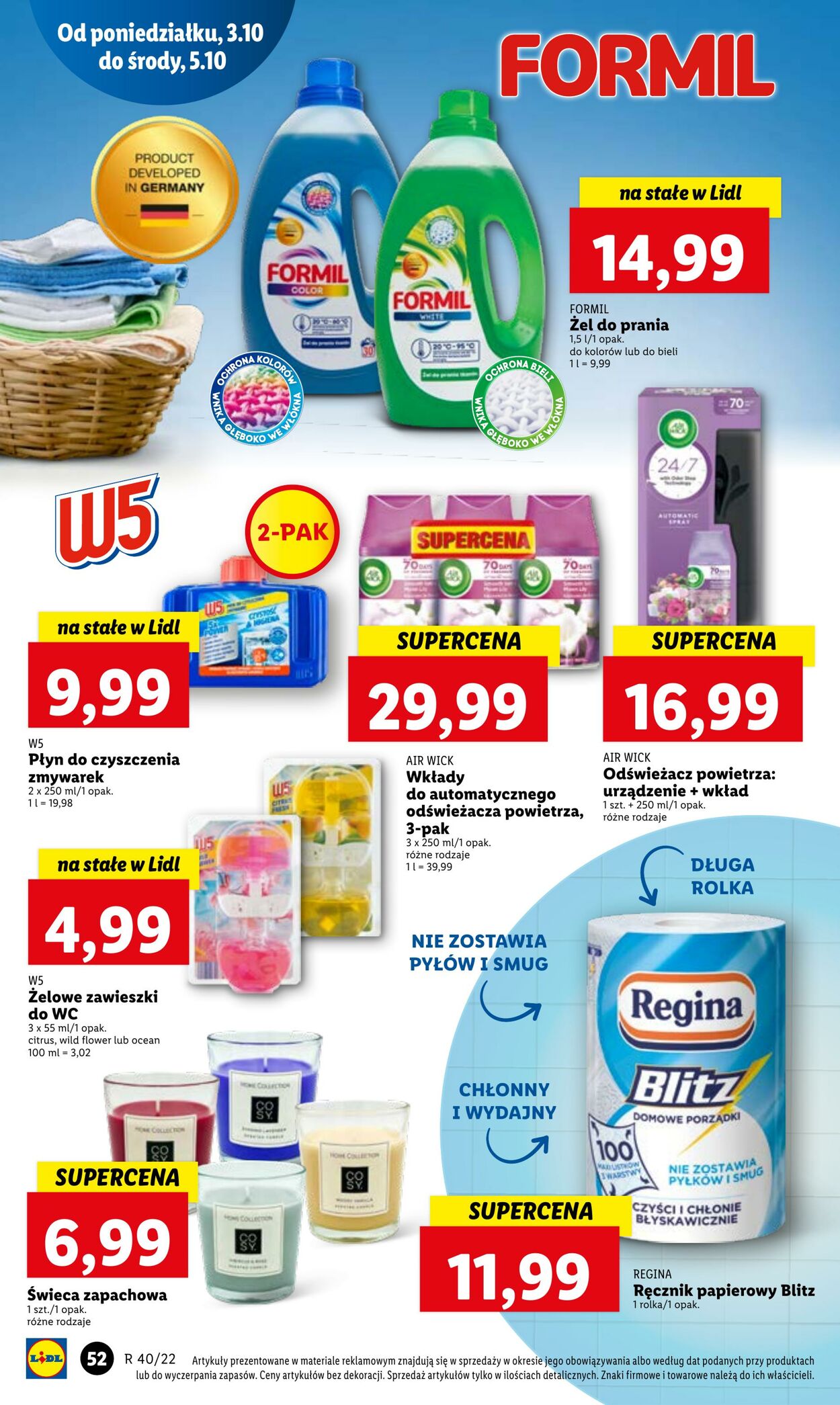 Gazetka Lidl 03.10.2022 - 05.10.2022