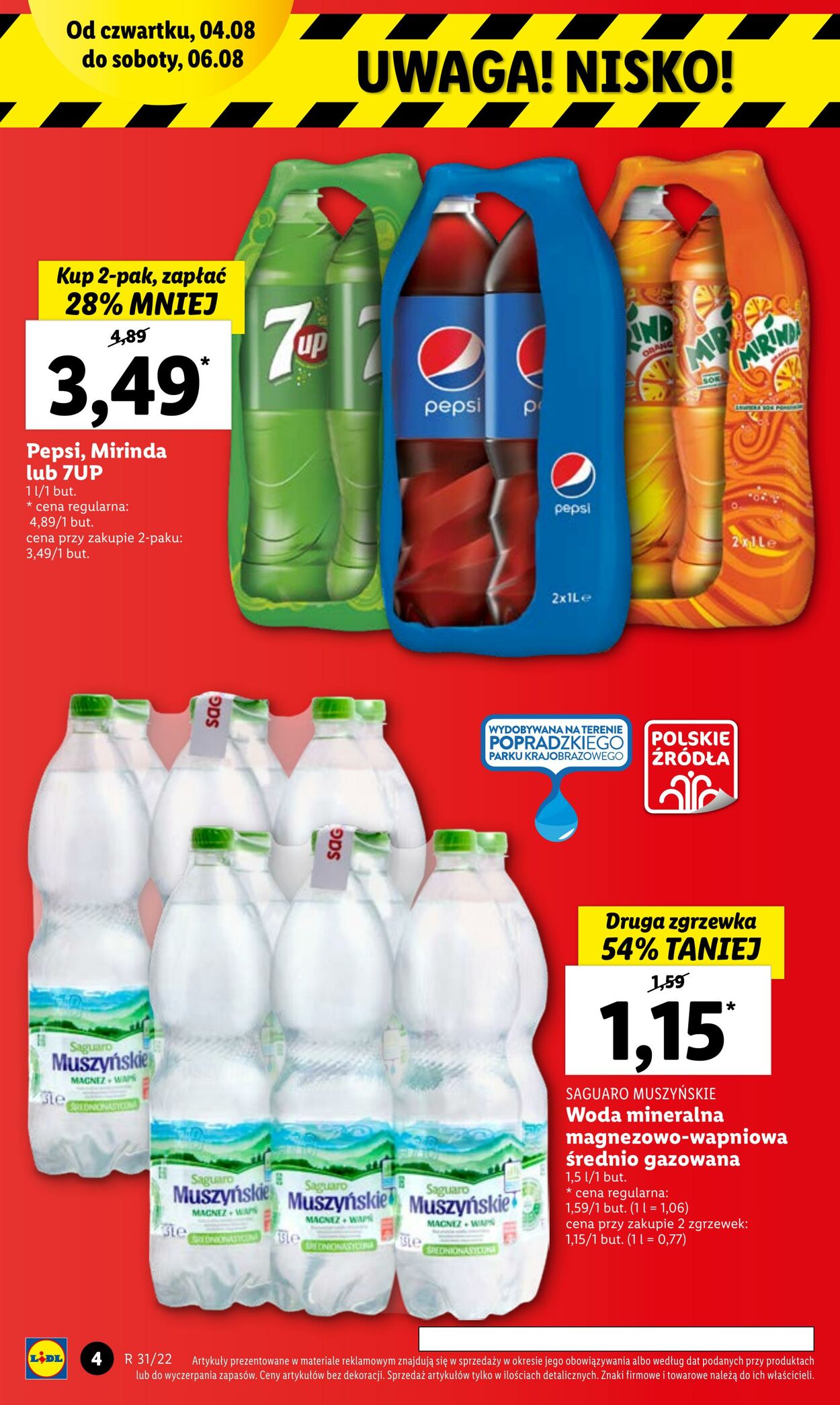 Gazetka Lidl 03.08.2022 - 05.08.2022