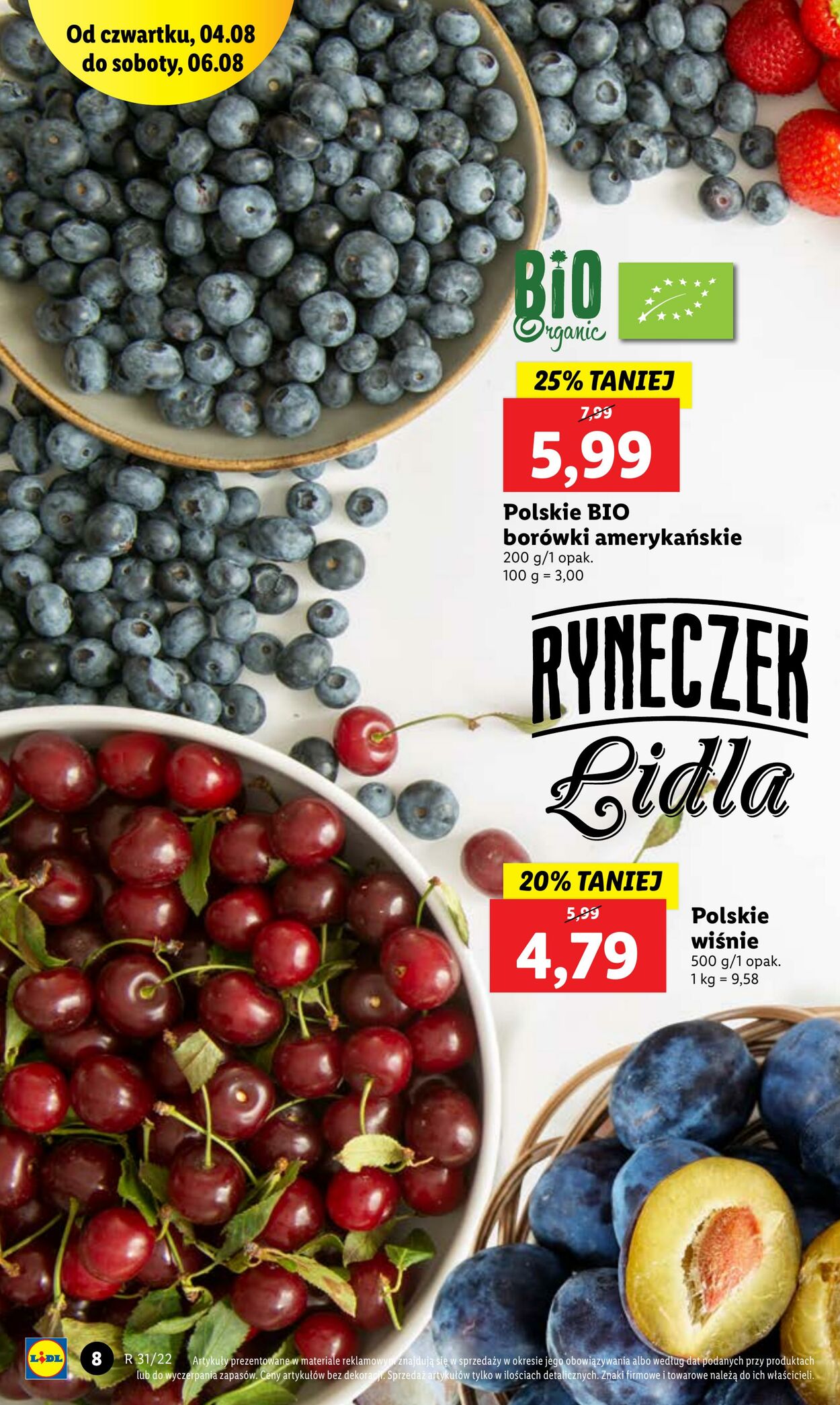 Gazetka Lidl 03.08.2022 - 05.08.2022