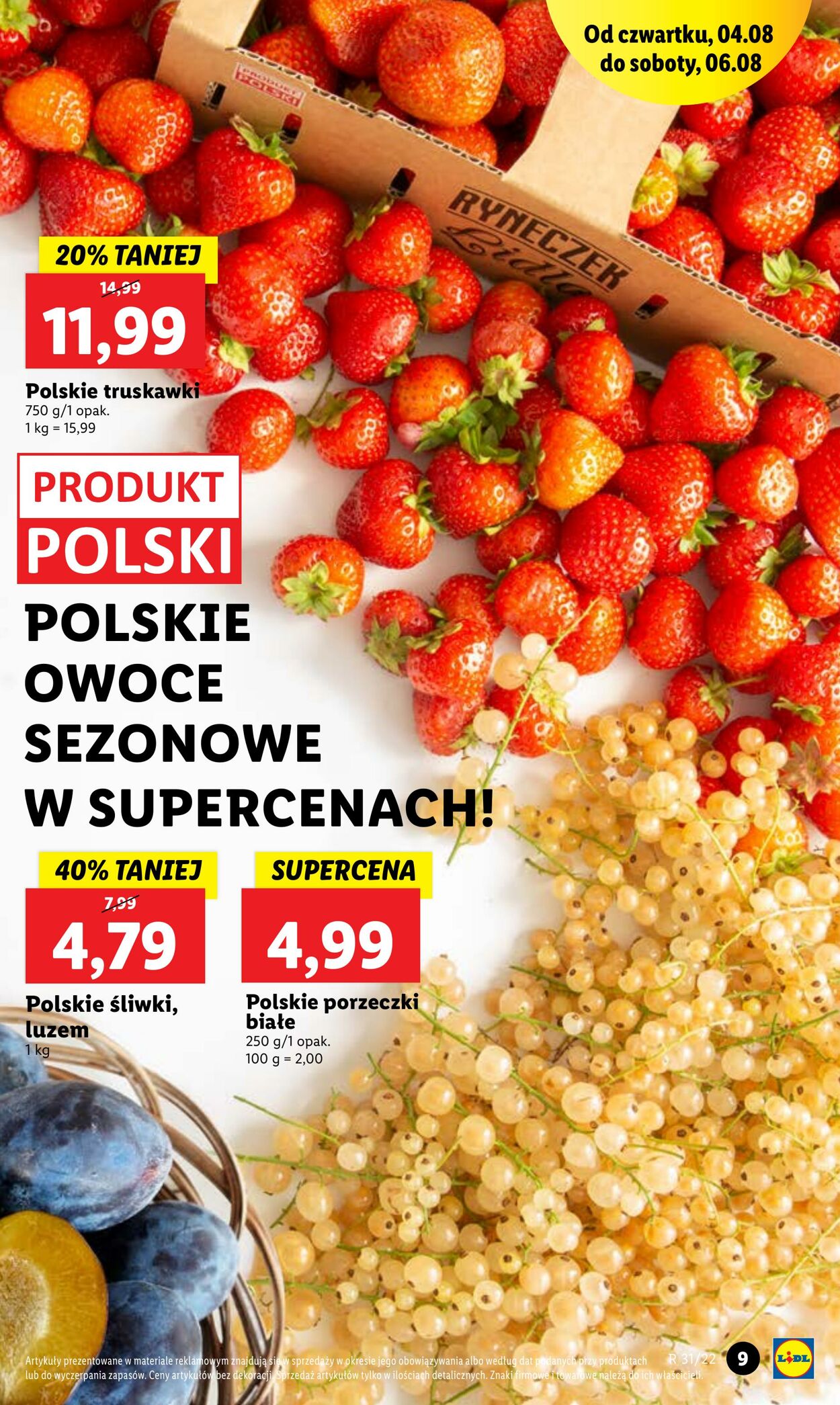 Gazetka Lidl 03.08.2022 - 05.08.2022