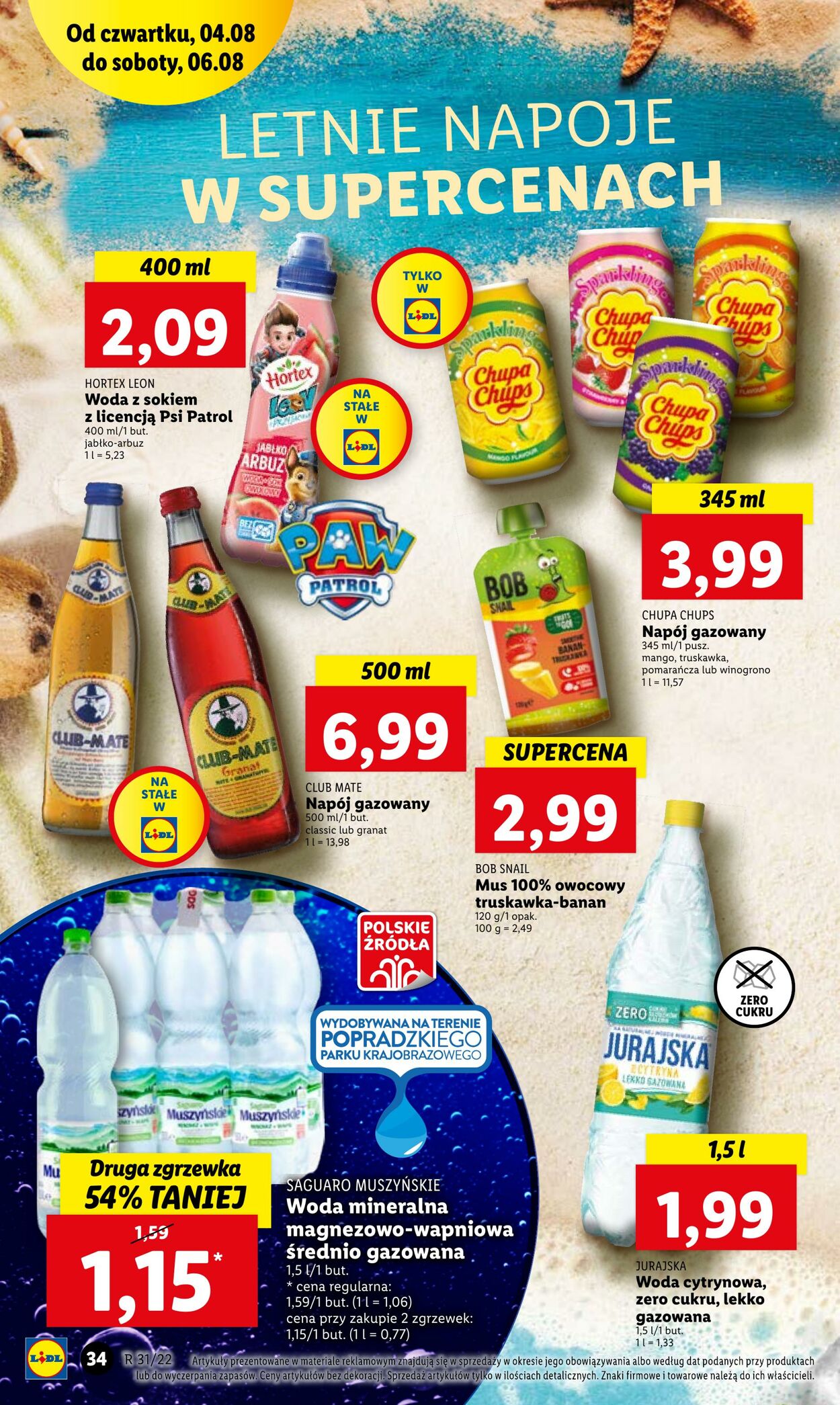 Gazetka Lidl 03.08.2022 - 05.08.2022