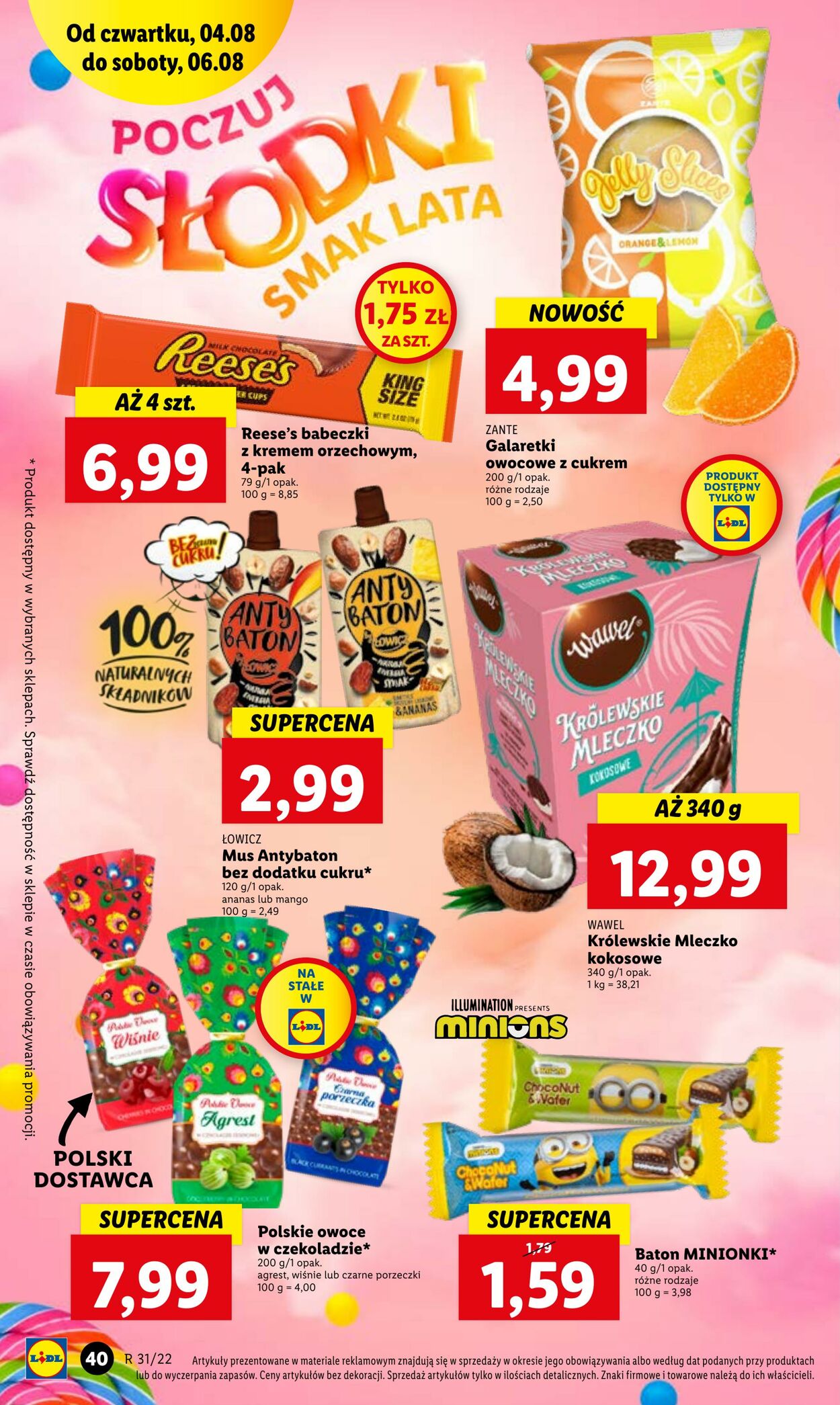 Gazetka Lidl 03.08.2022 - 05.08.2022