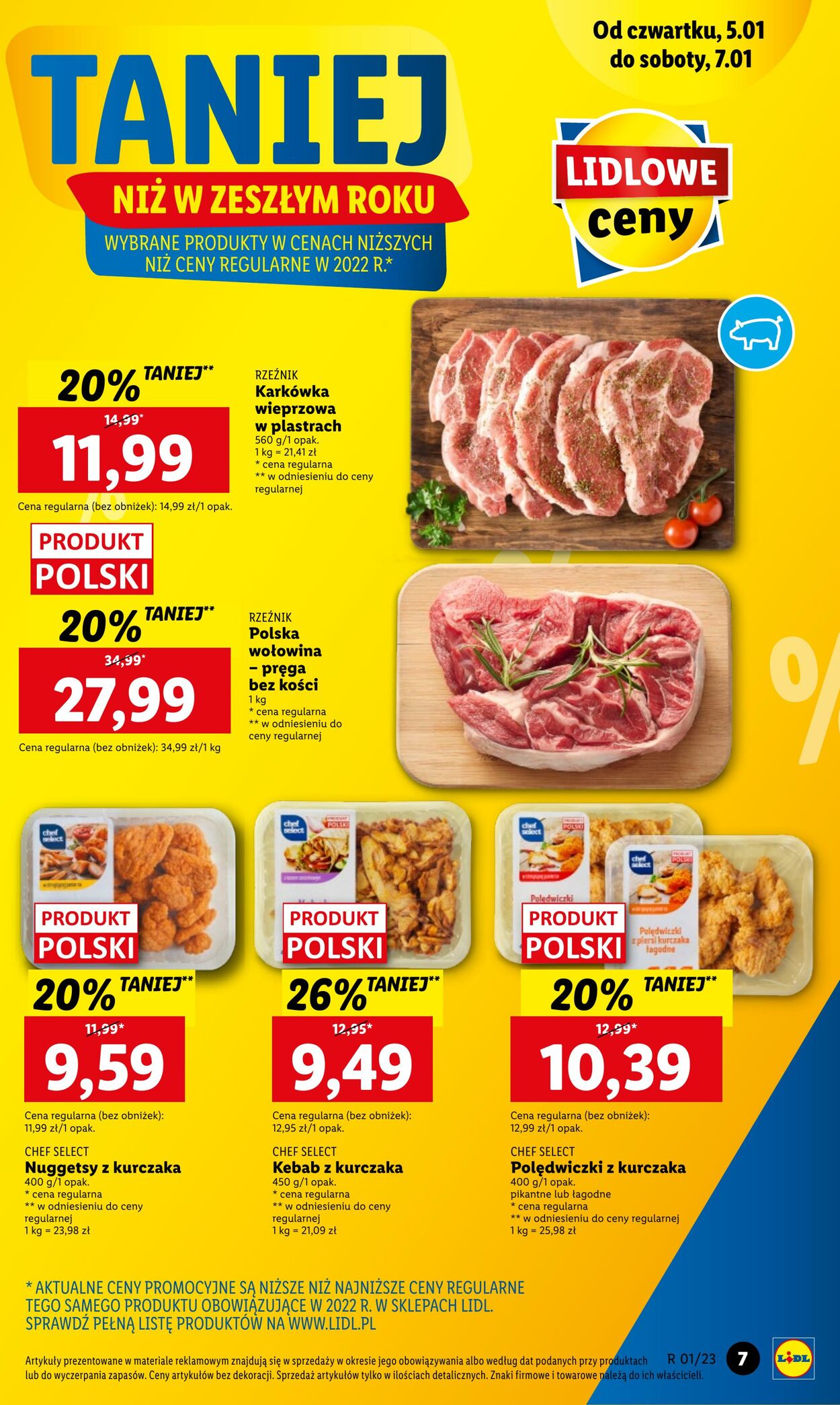 Gazetka Lidl 05.01.2023 - 07.01.2023