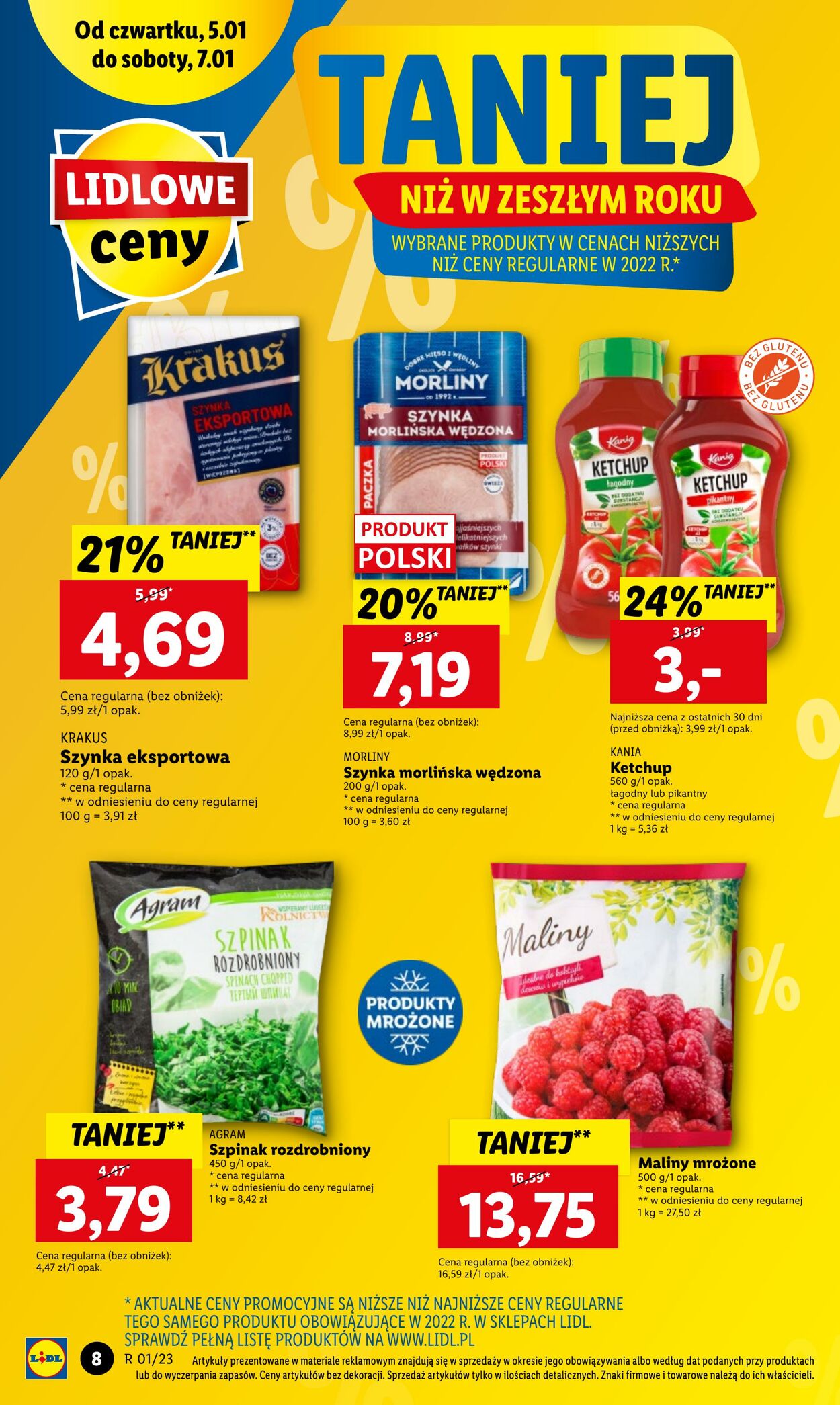 Gazetka Lidl 05.01.2023 - 07.01.2023