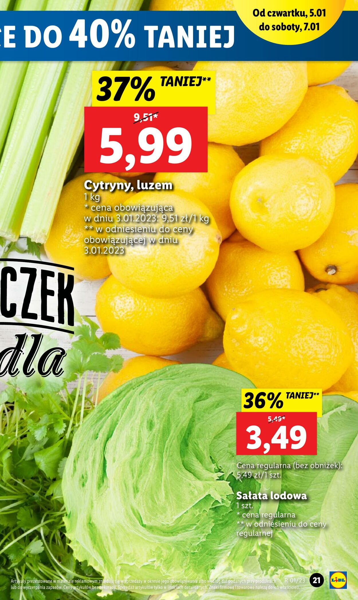 Gazetka Lidl 05.01.2023 - 07.01.2023