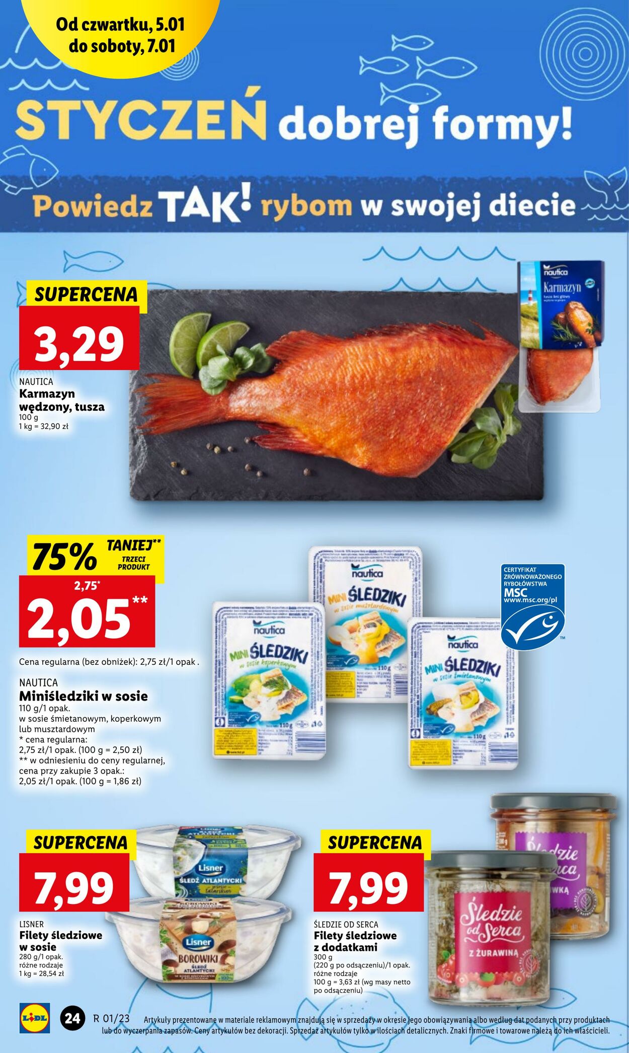 Gazetka Lidl 05.01.2023 - 07.01.2023