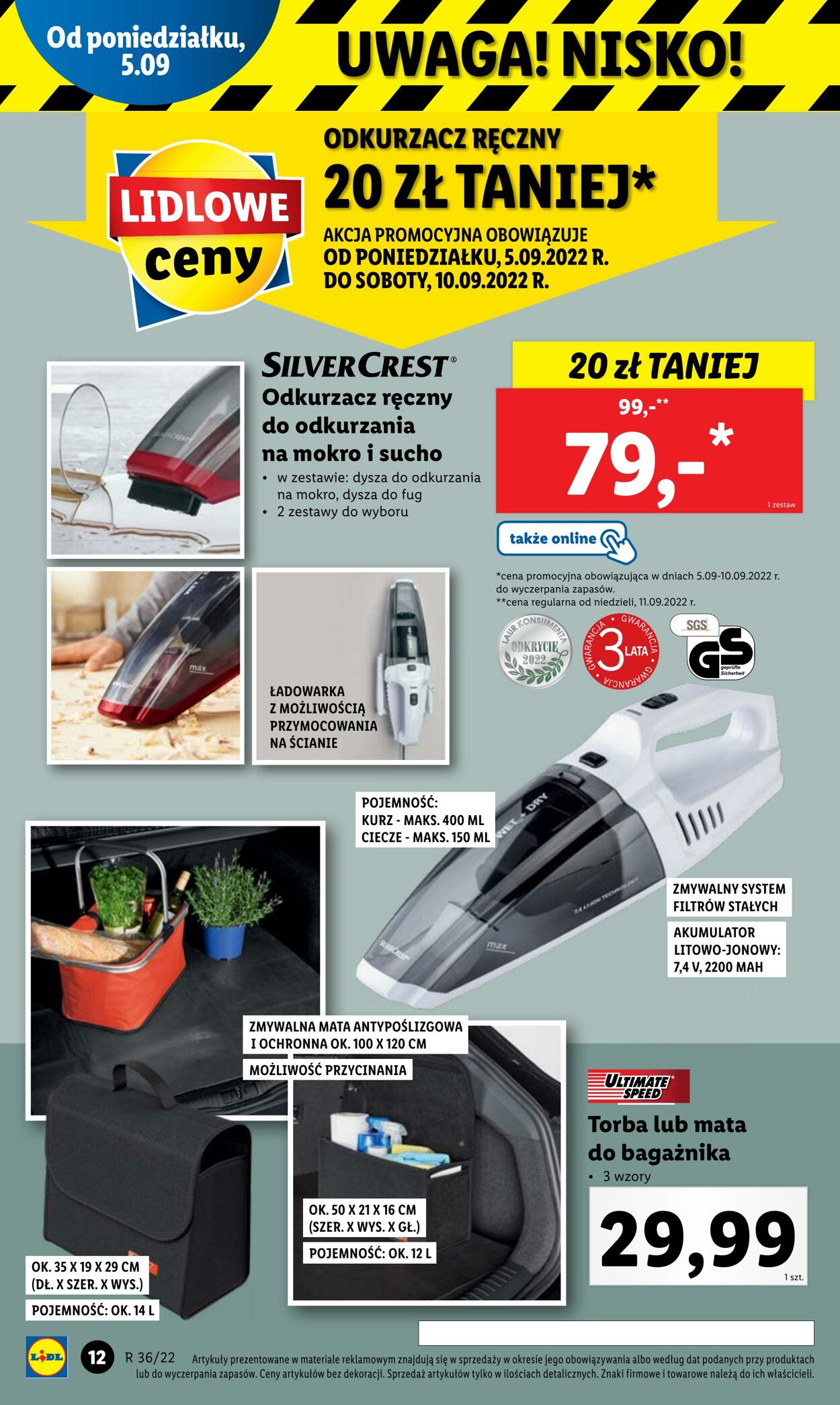 Gazetka Lidl 05.09.2022 - 10.09.2022