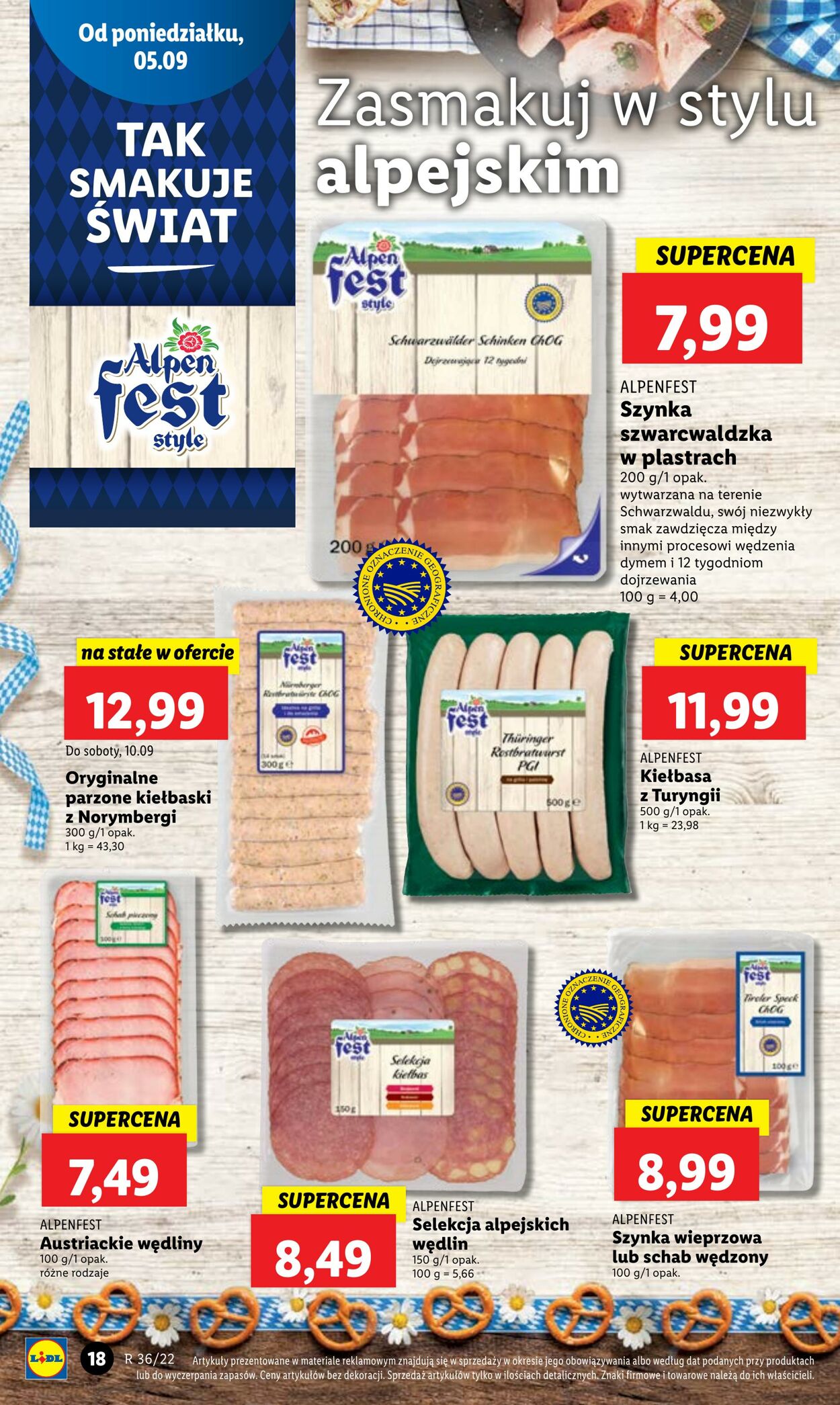 Gazetka Lidl 05.09.2022 - 07.09.2022