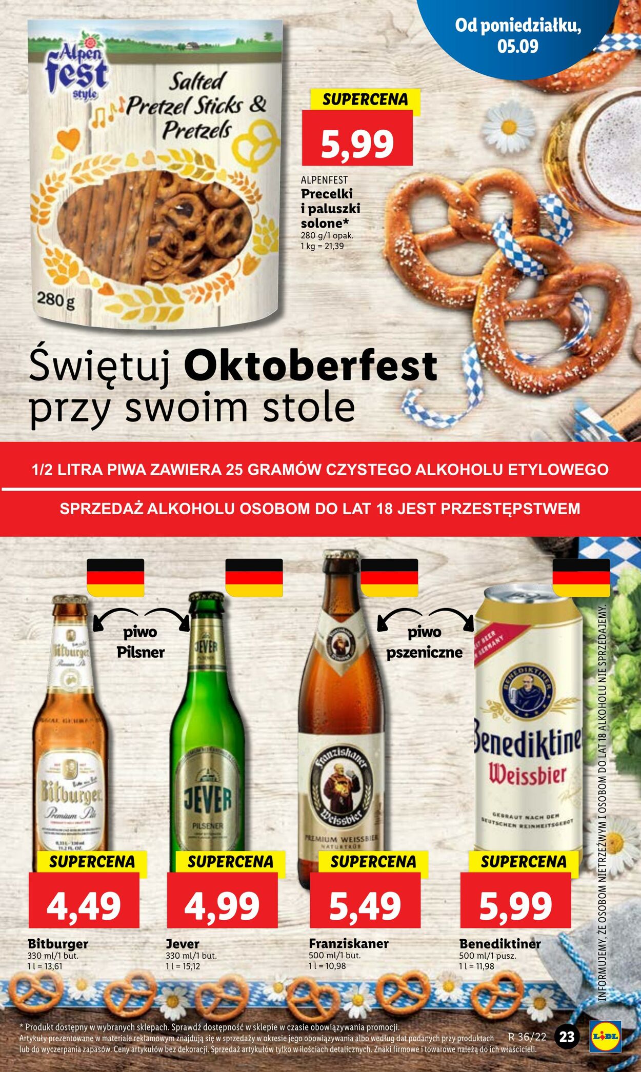 Gazetka Lidl 05.09.2022 - 07.09.2022