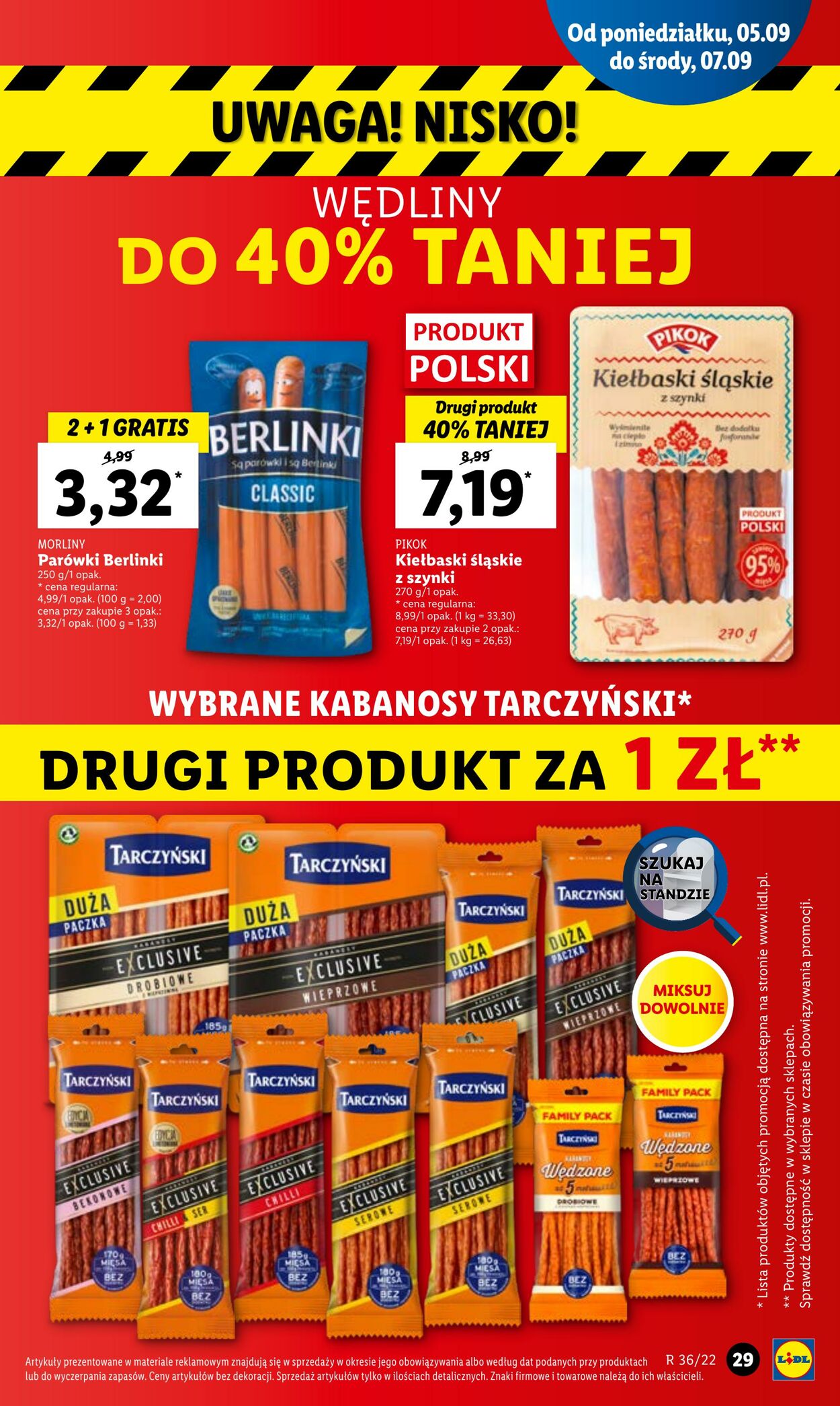 Gazetka Lidl 05.09.2022 - 07.09.2022