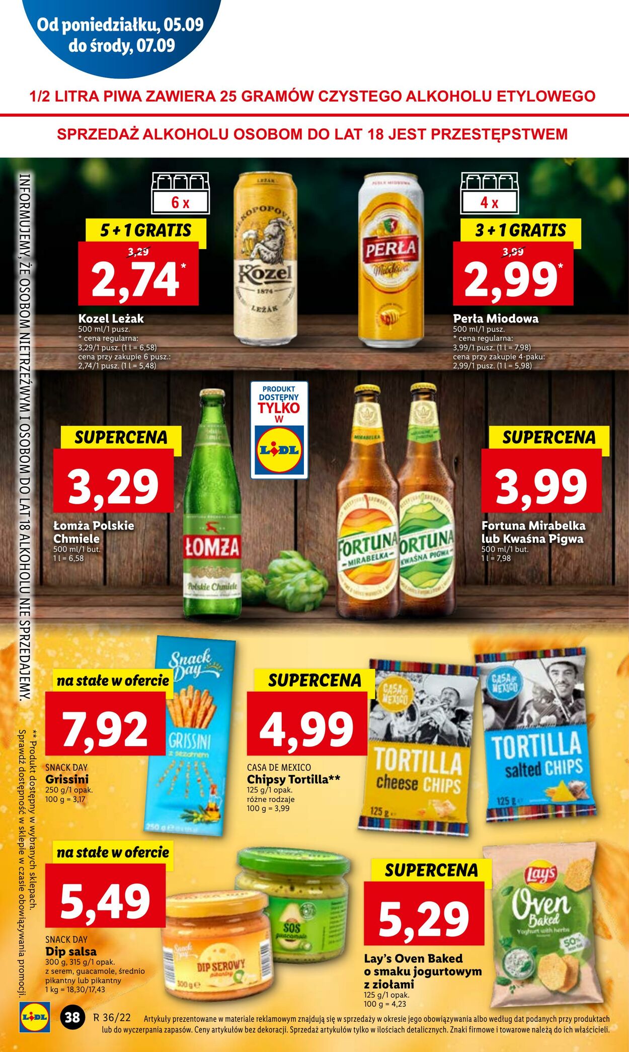 Gazetka Lidl 05.09.2022 - 07.09.2022