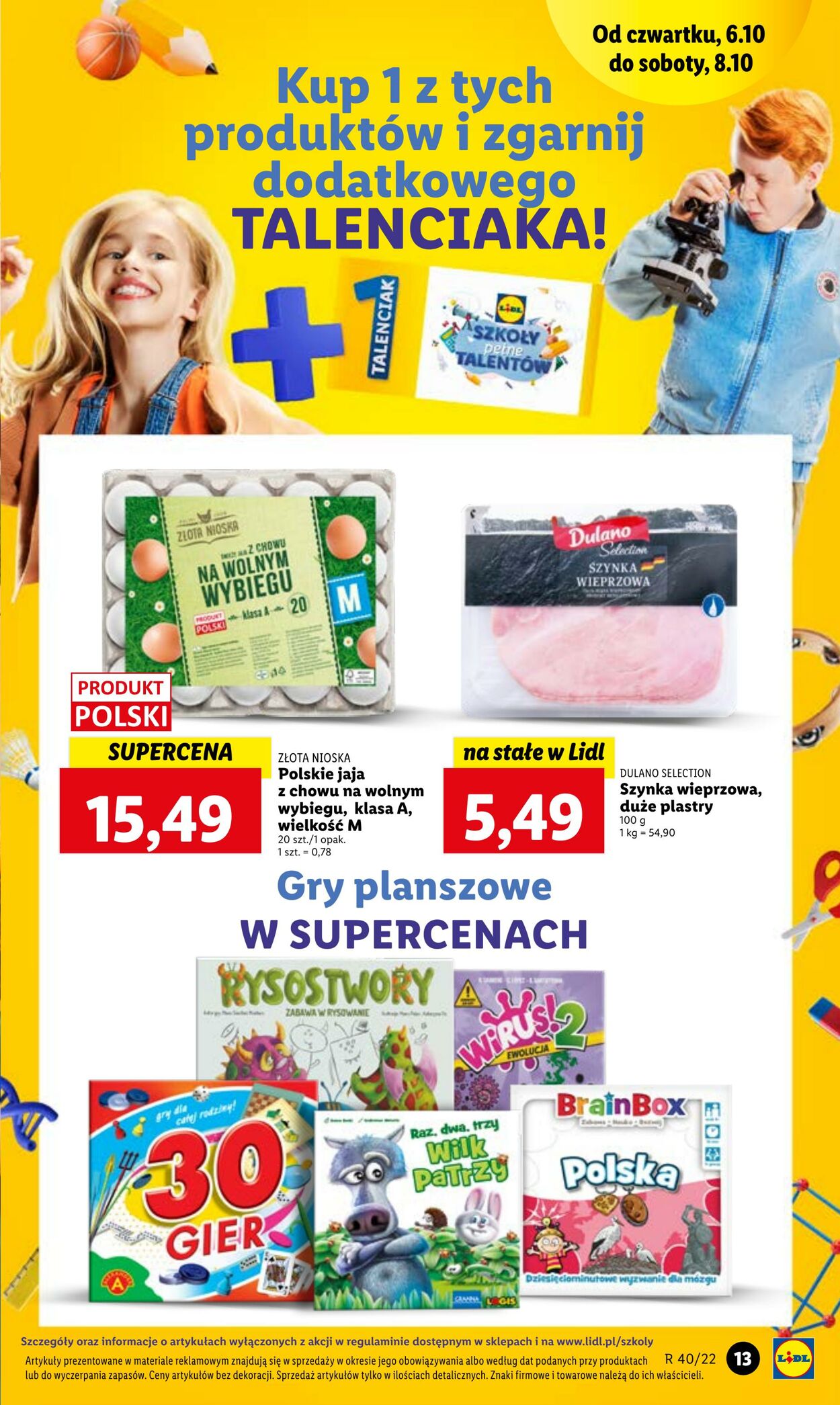 Gazetka Lidl 06.10.2022 - 08.10.2022