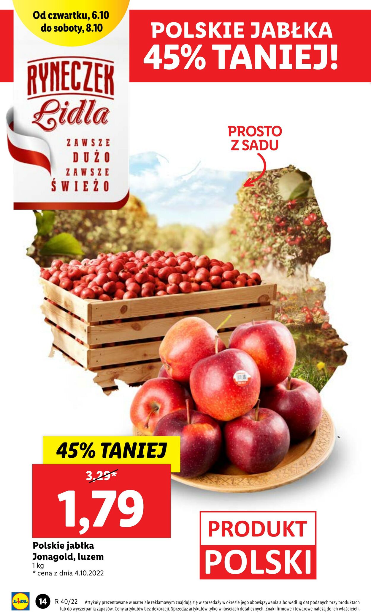 Gazetka Lidl 06.10.2022 - 08.10.2022