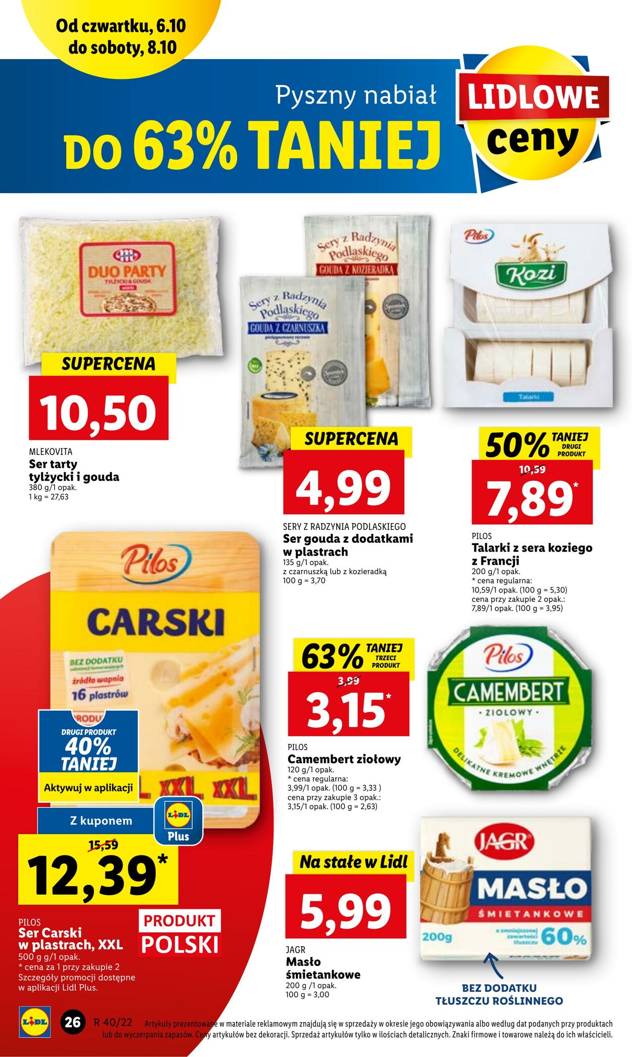 Gazetka Lidl 06.10.2022 - 08.10.2022