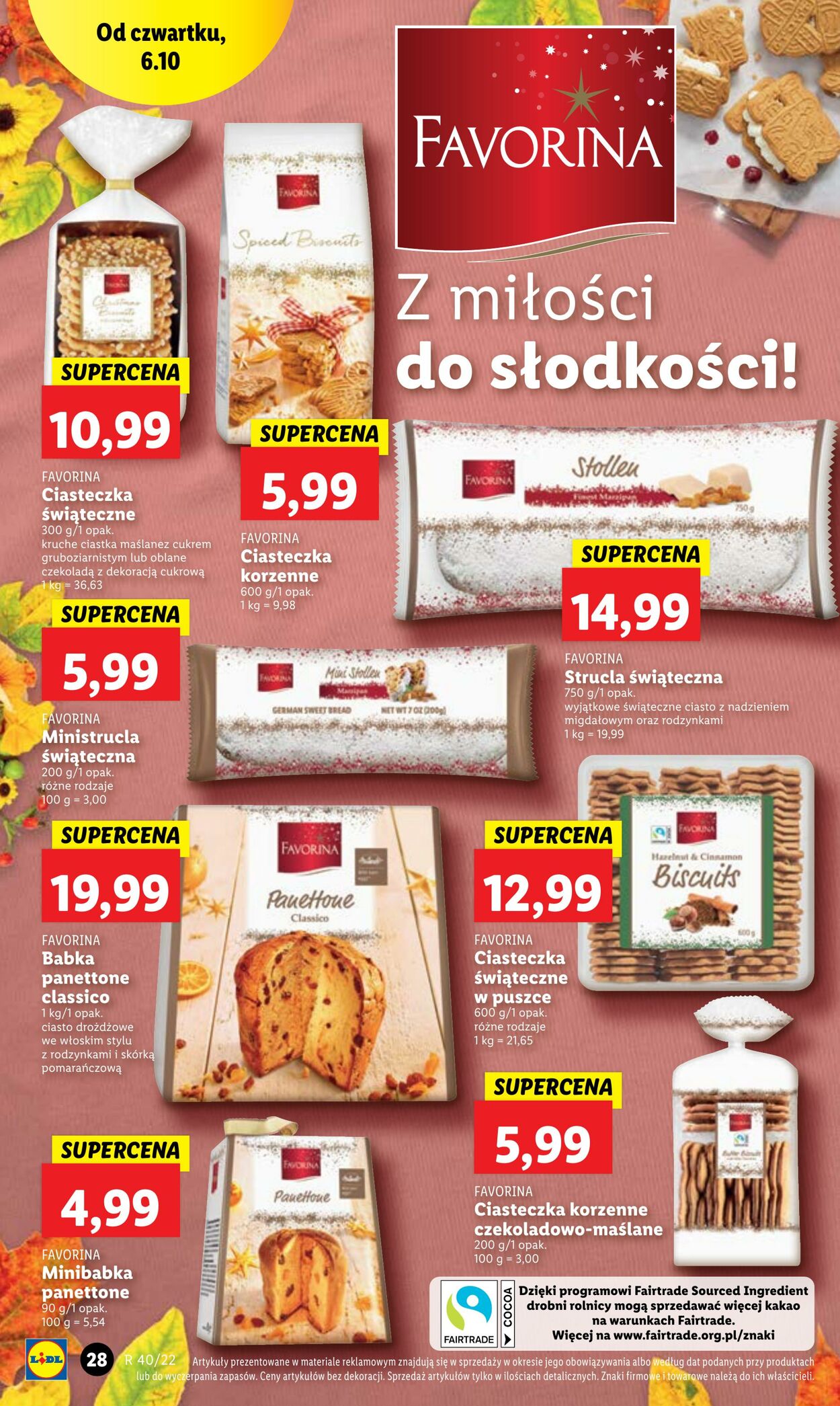 Gazetka Lidl 06.10.2022 - 08.10.2022