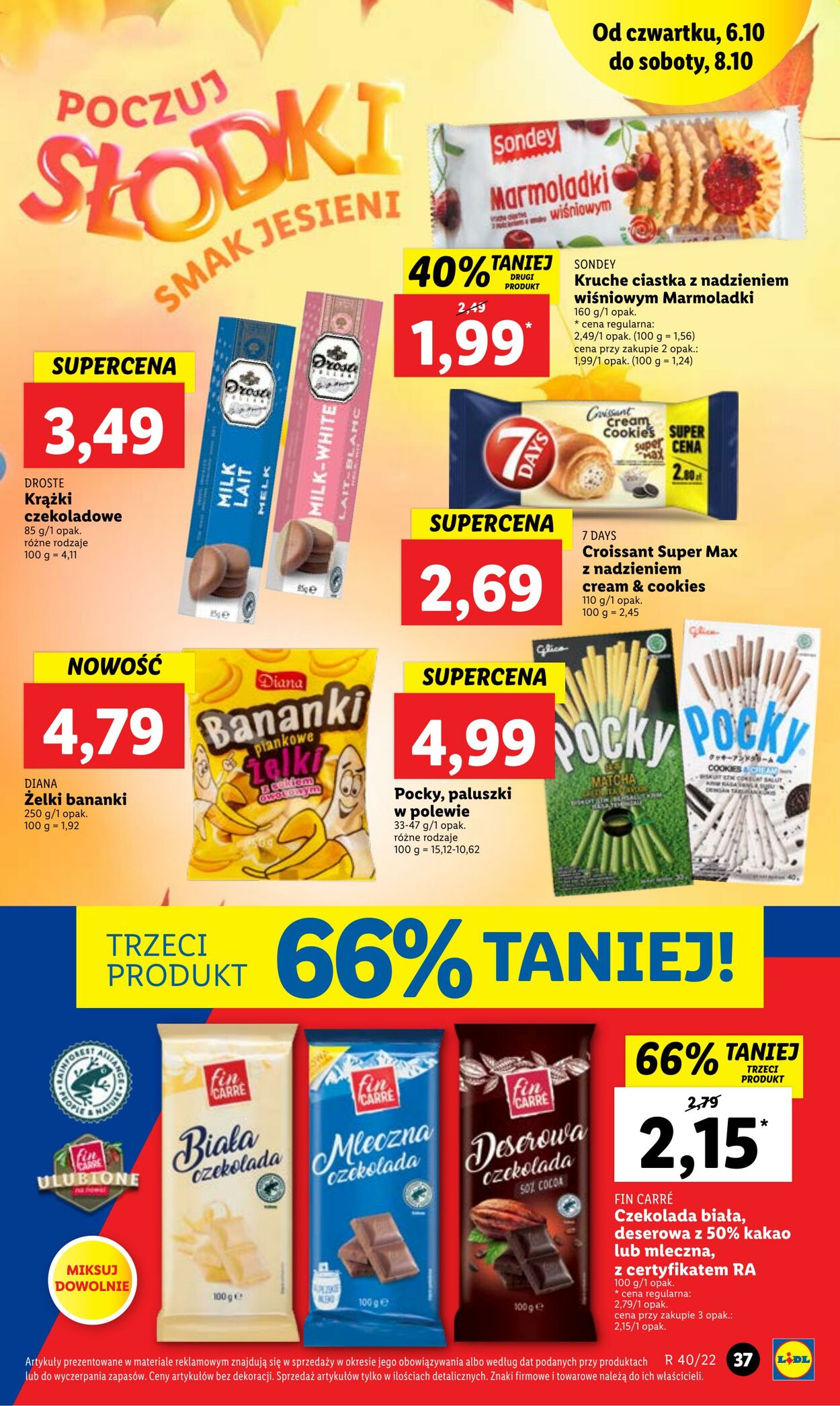 Gazetka Lidl 06.10.2022 - 08.10.2022