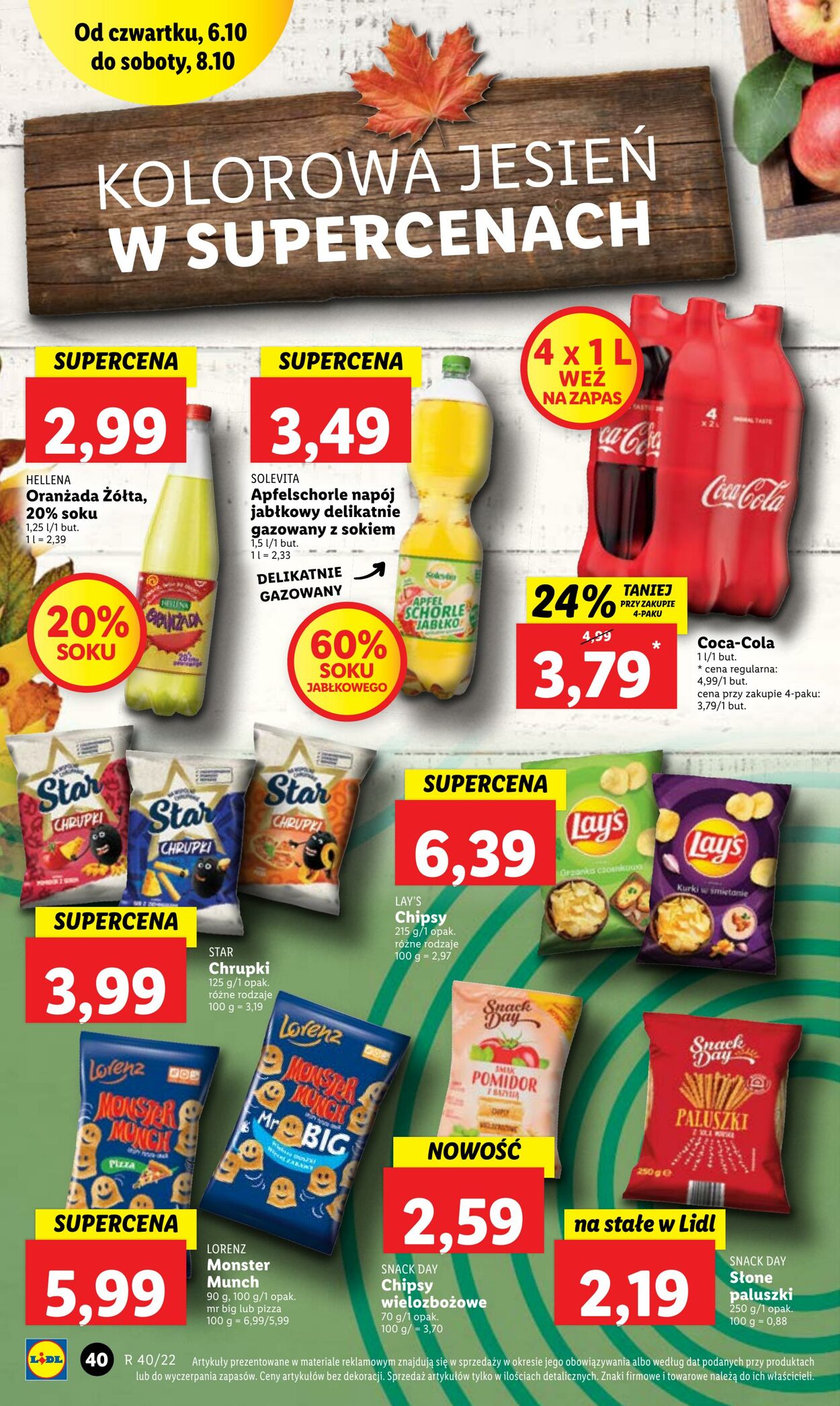 Gazetka Lidl 06.10.2022 - 08.10.2022