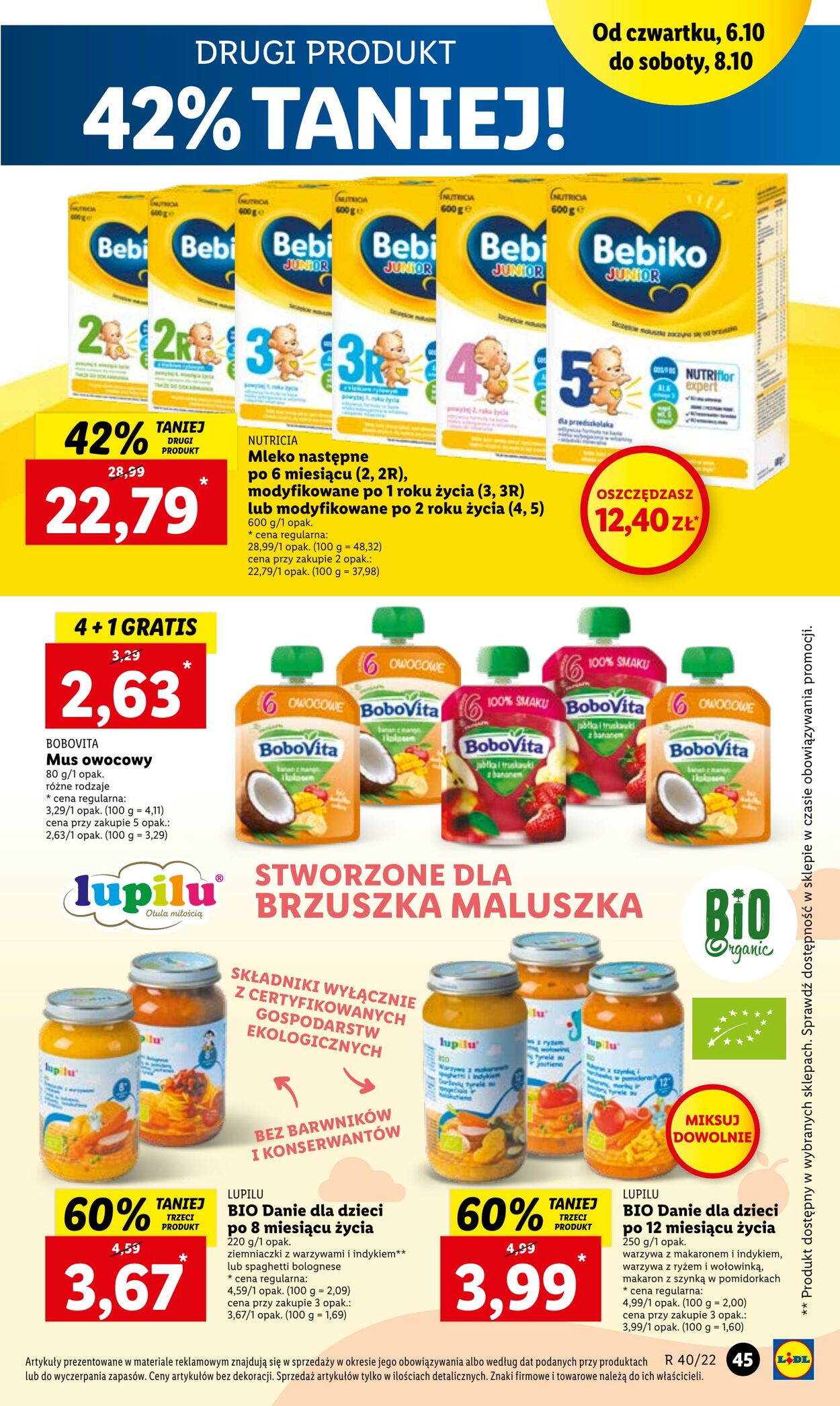 Gazetka Lidl 06.10.2022 - 08.10.2022