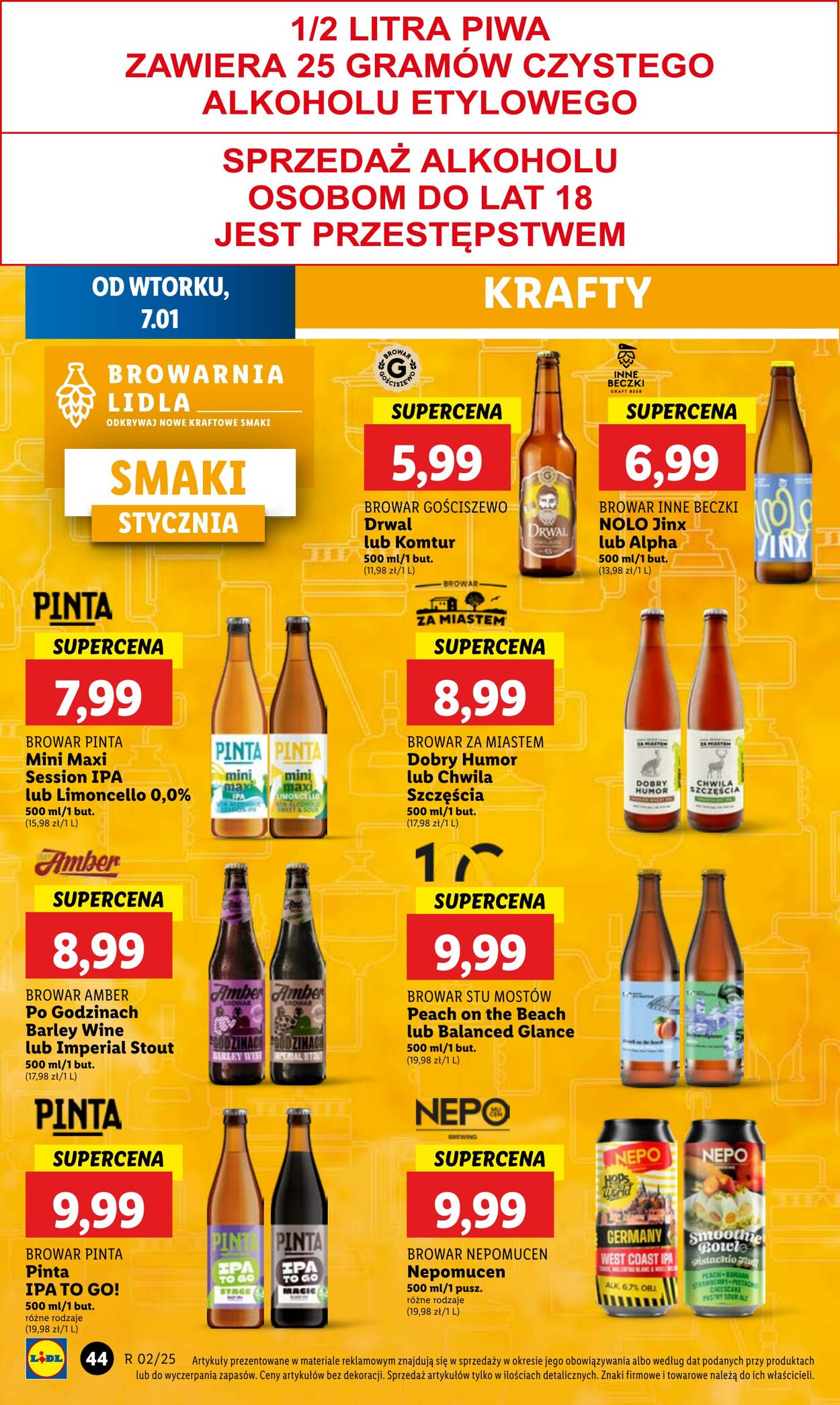 Gazetka Lidl 07.01.2025 - 08.01.2025