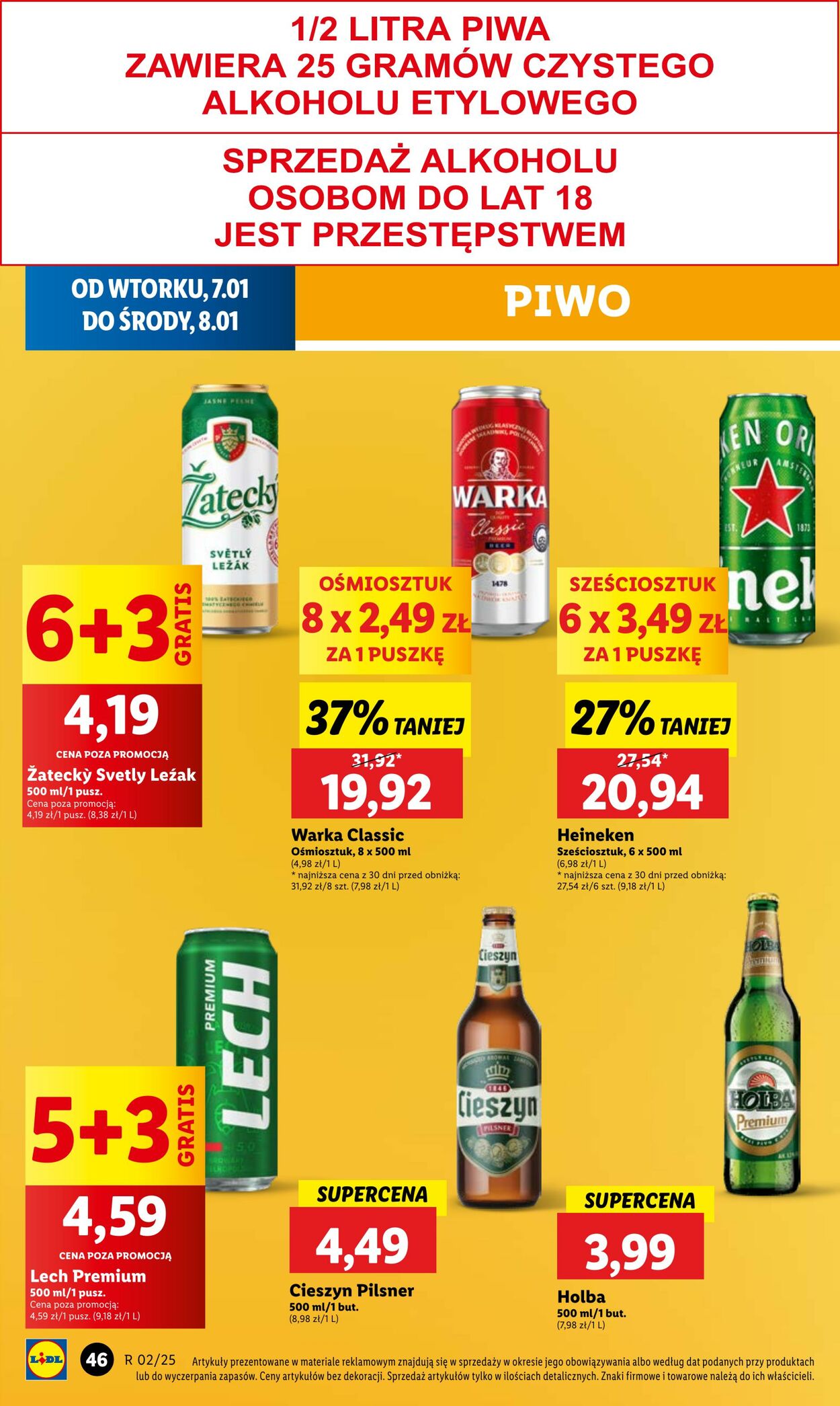 Gazetka Lidl 07.01.2025 - 08.01.2025