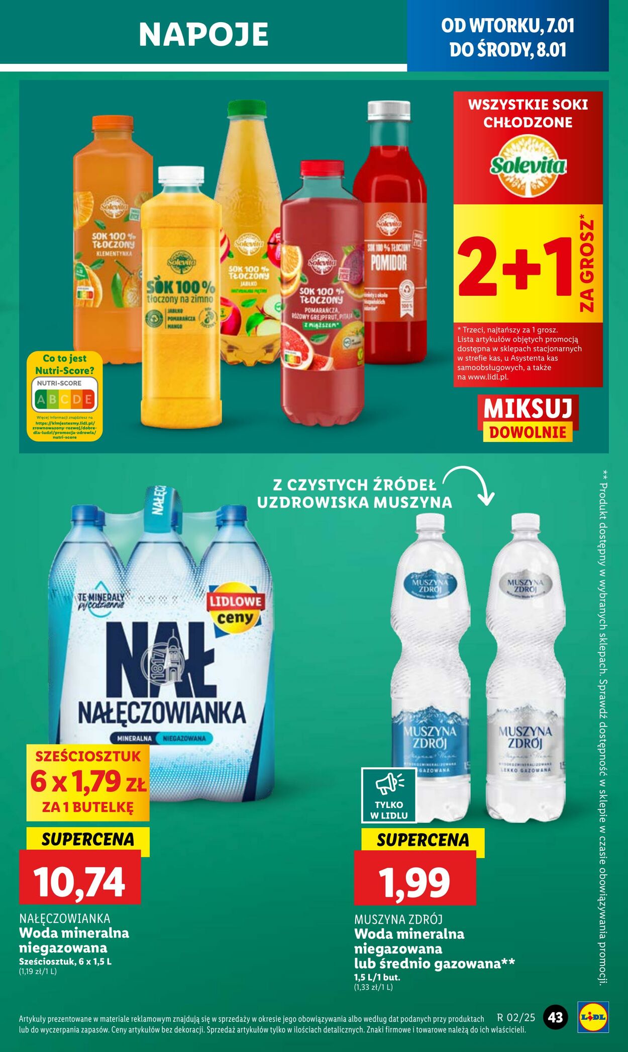 Gazetka Lidl 07.01.2025 - 08.01.2025