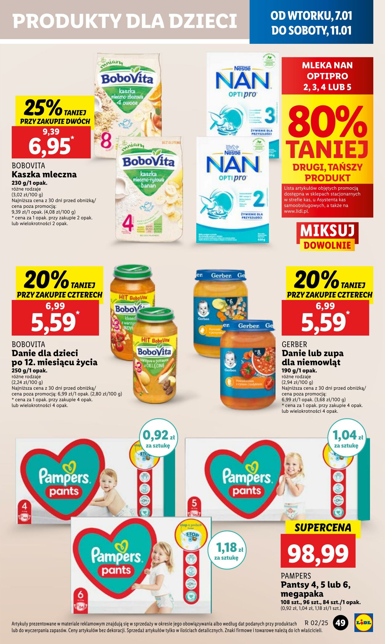 Gazetka Lidl 07.01.2025 - 08.01.2025