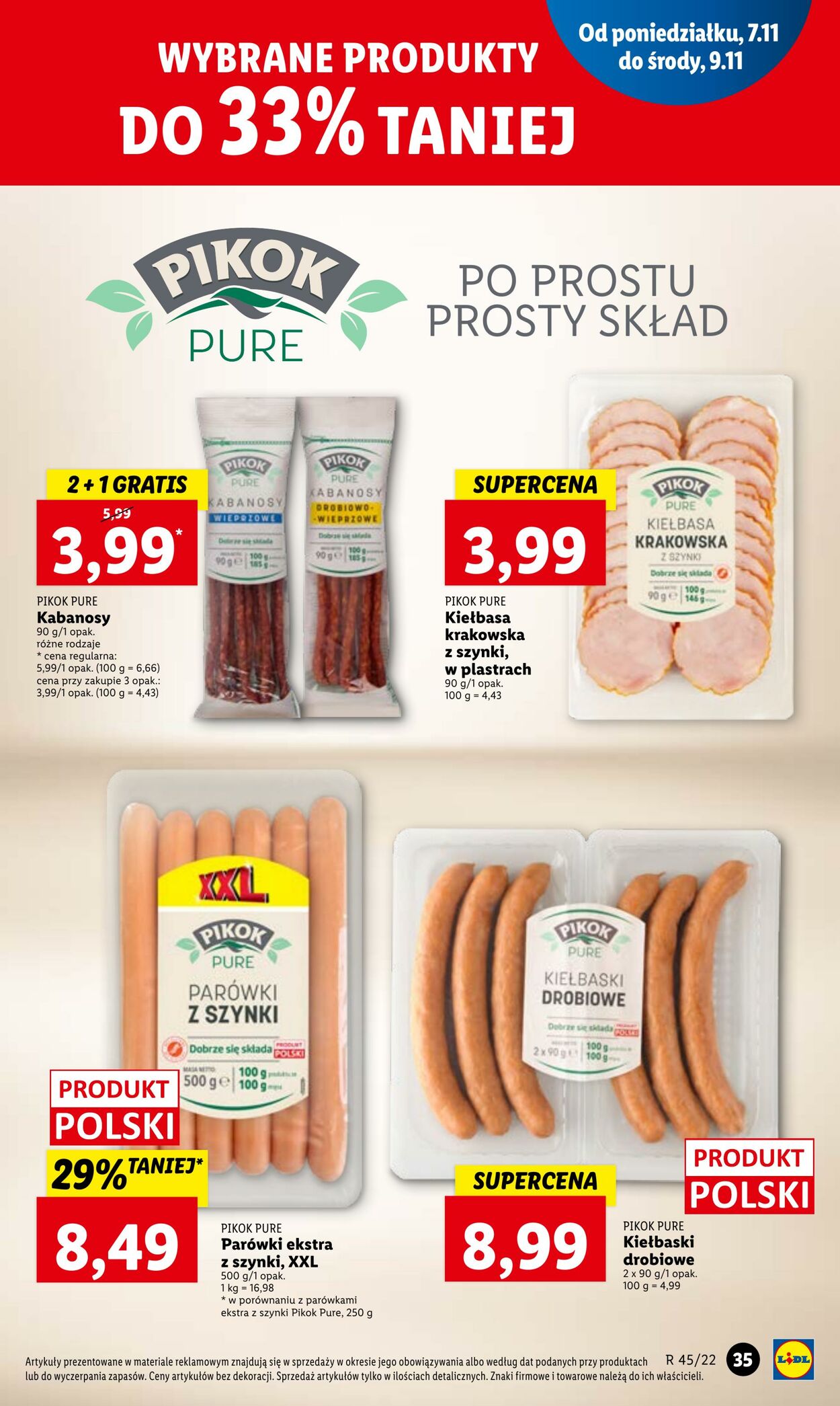 Gazetka Lidl 07.11.2022 - 09.11.2022