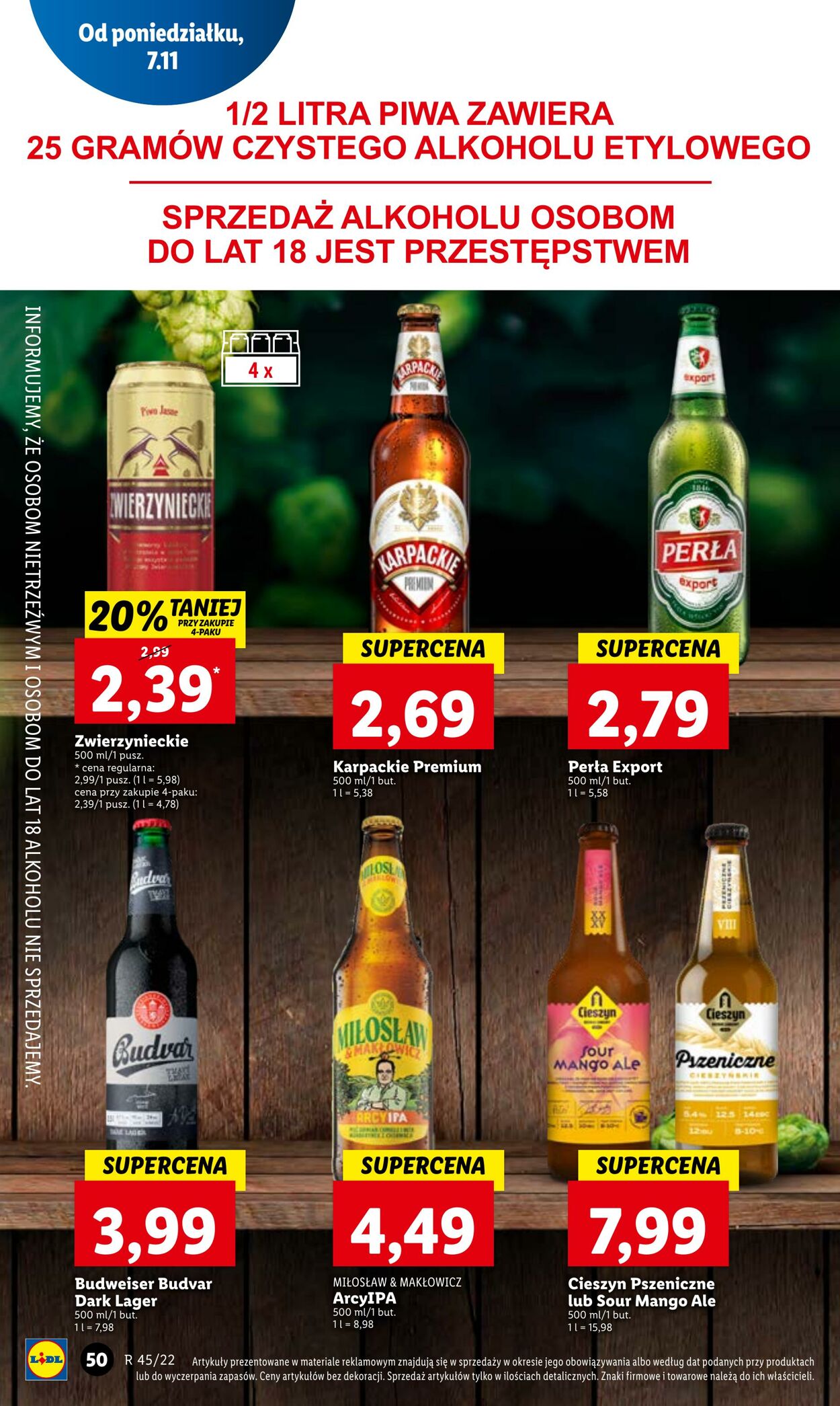 Gazetka Lidl 07.11.2022 - 09.11.2022