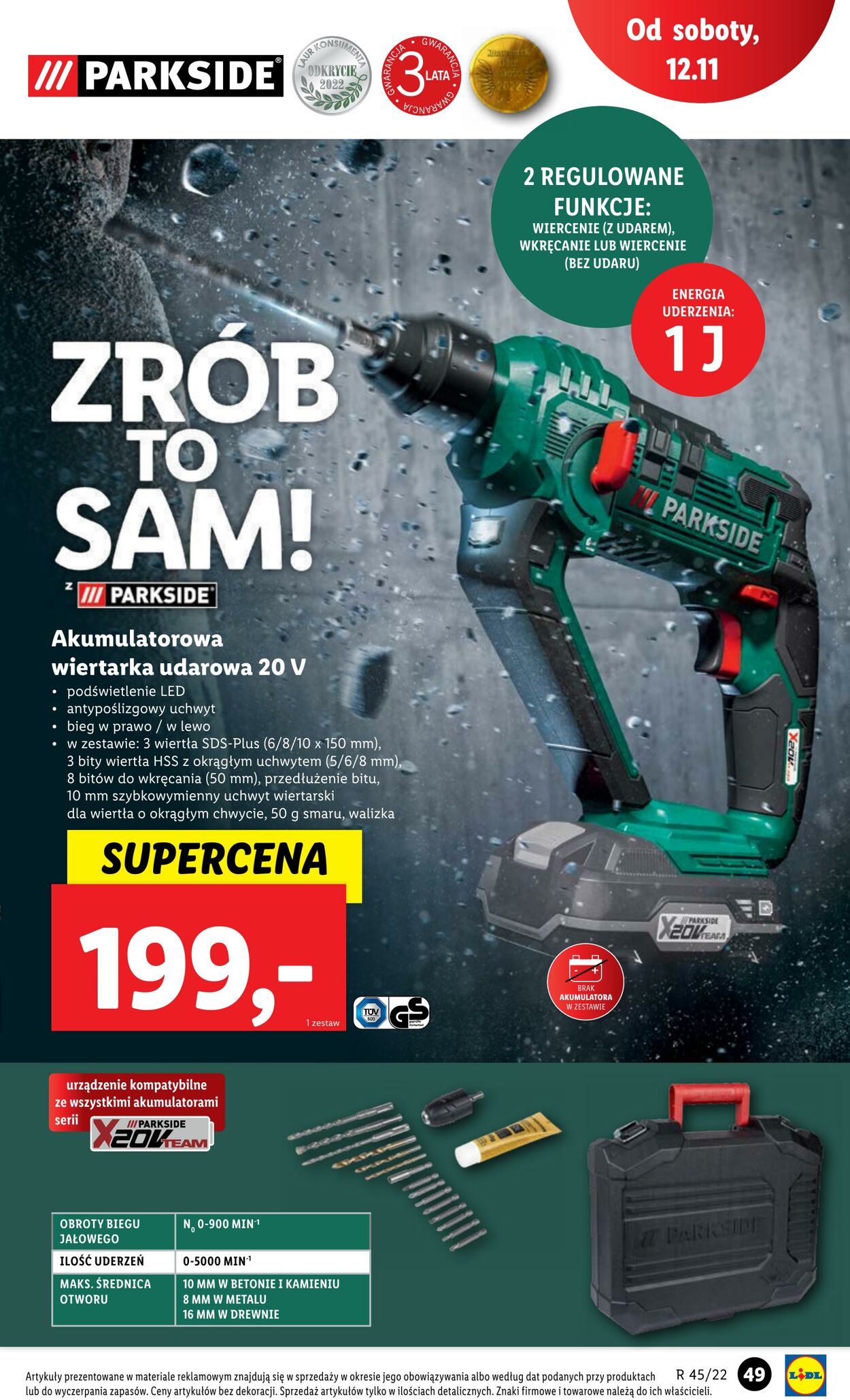 Gazetka Lidl 07.11.2022 - 12.11.2022