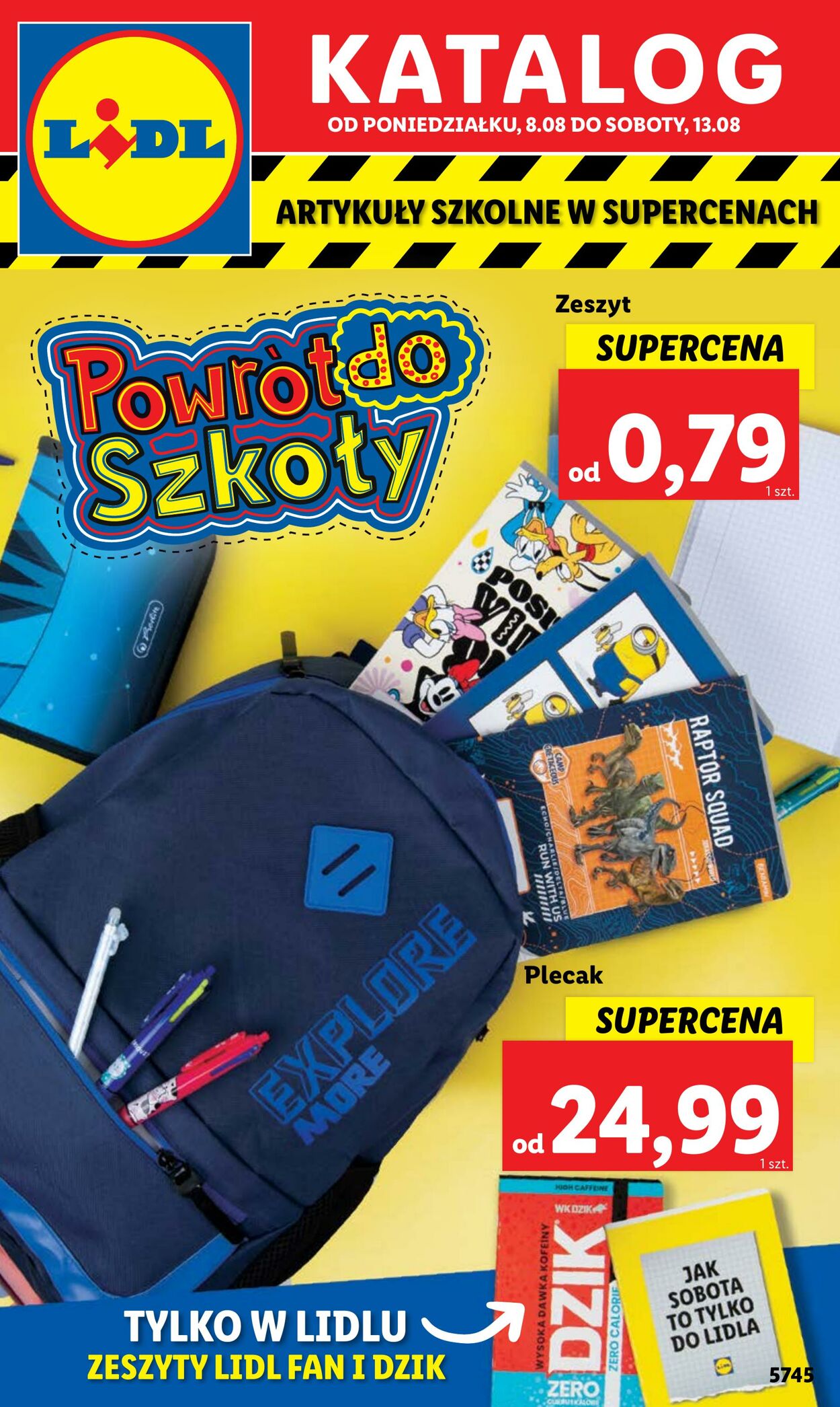 Gazetka Lidl 08.08.2022 - 13.08.2022