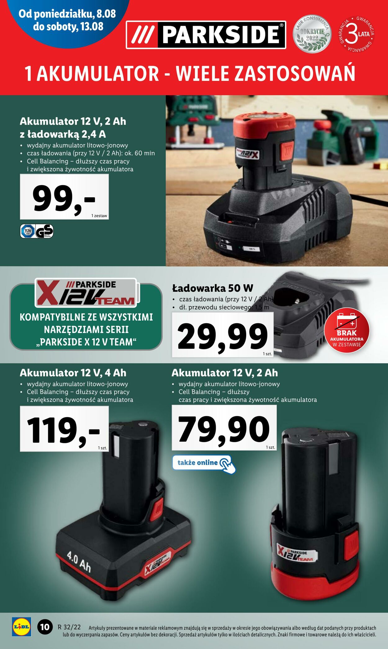 Gazetka Lidl 08.08.2022 - 13.08.2022