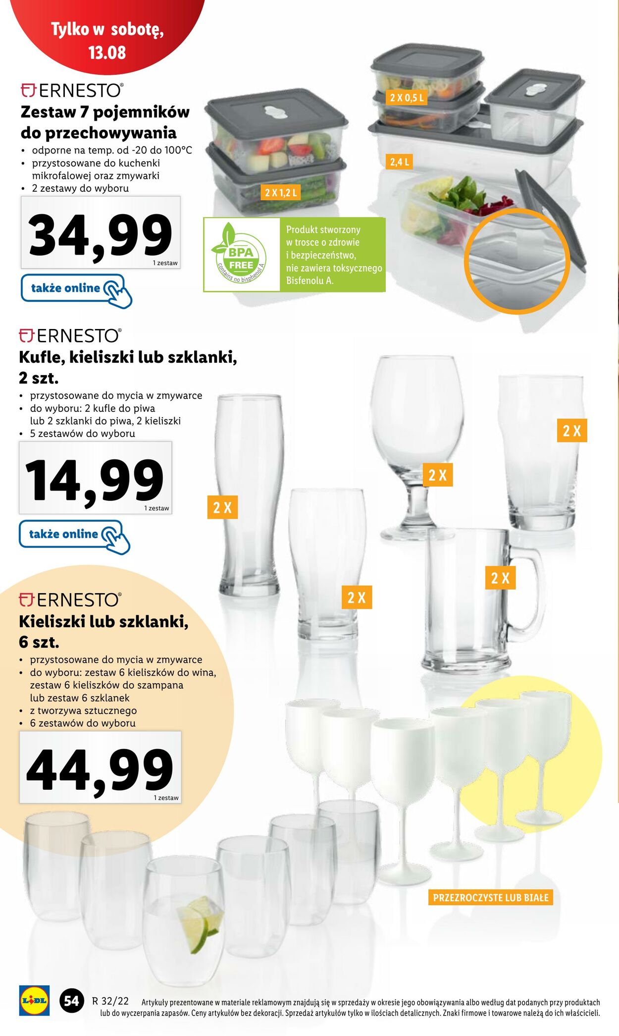 Gazetka Lidl 08.08.2022 - 13.08.2022