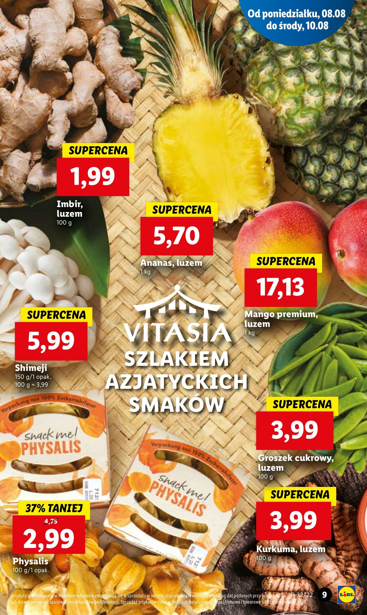 Gazetka Lidl 08.08.2022 - 10.08.2022