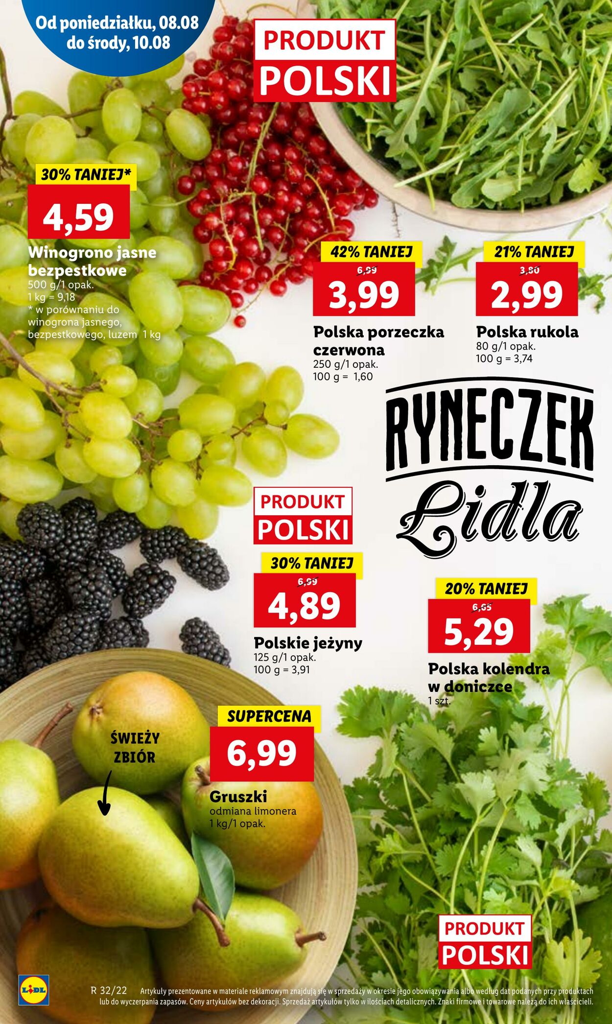 Gazetka Lidl 08.08.2022 - 10.08.2022