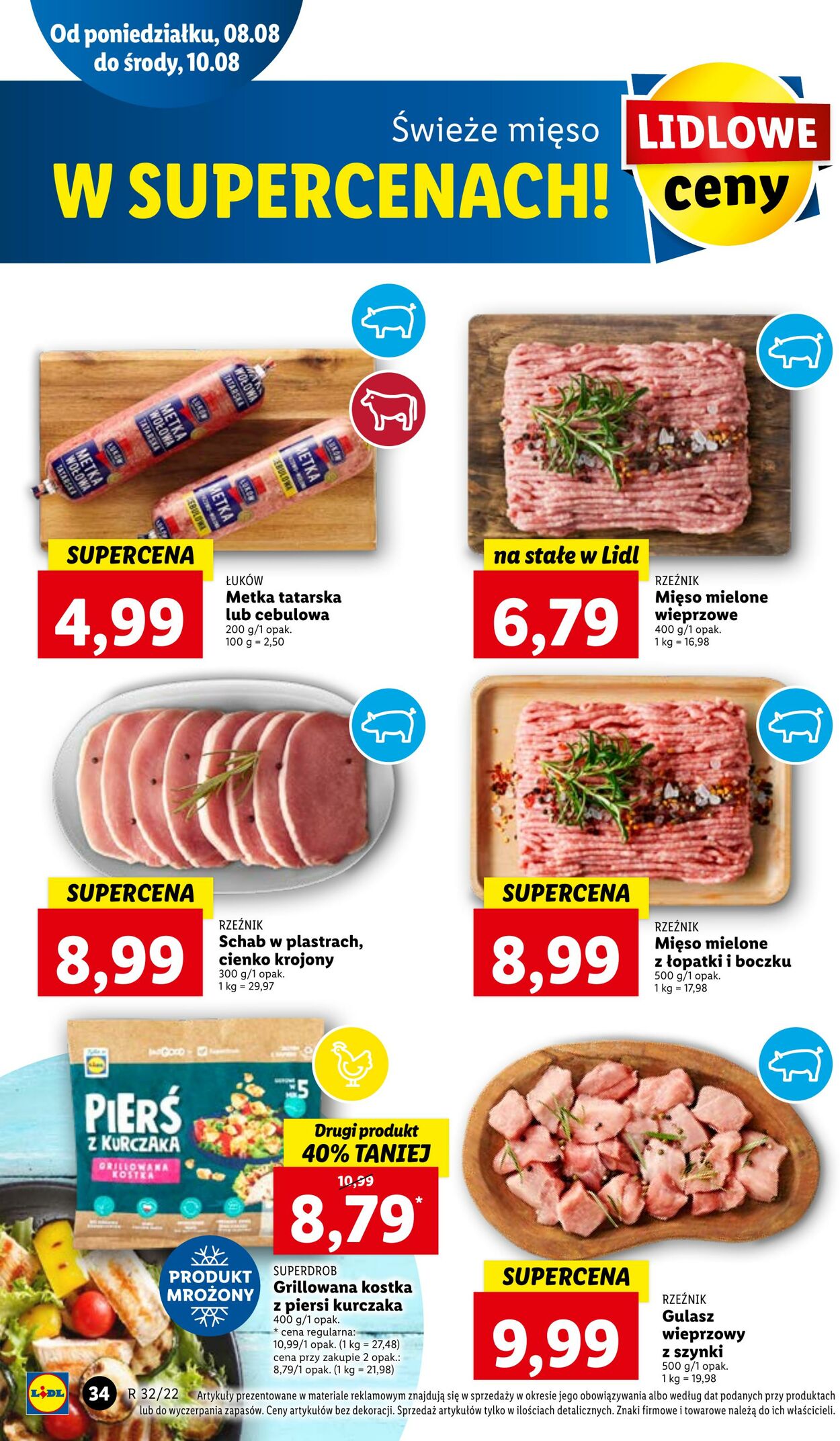 Gazetka Lidl 08.08.2022 - 10.08.2022